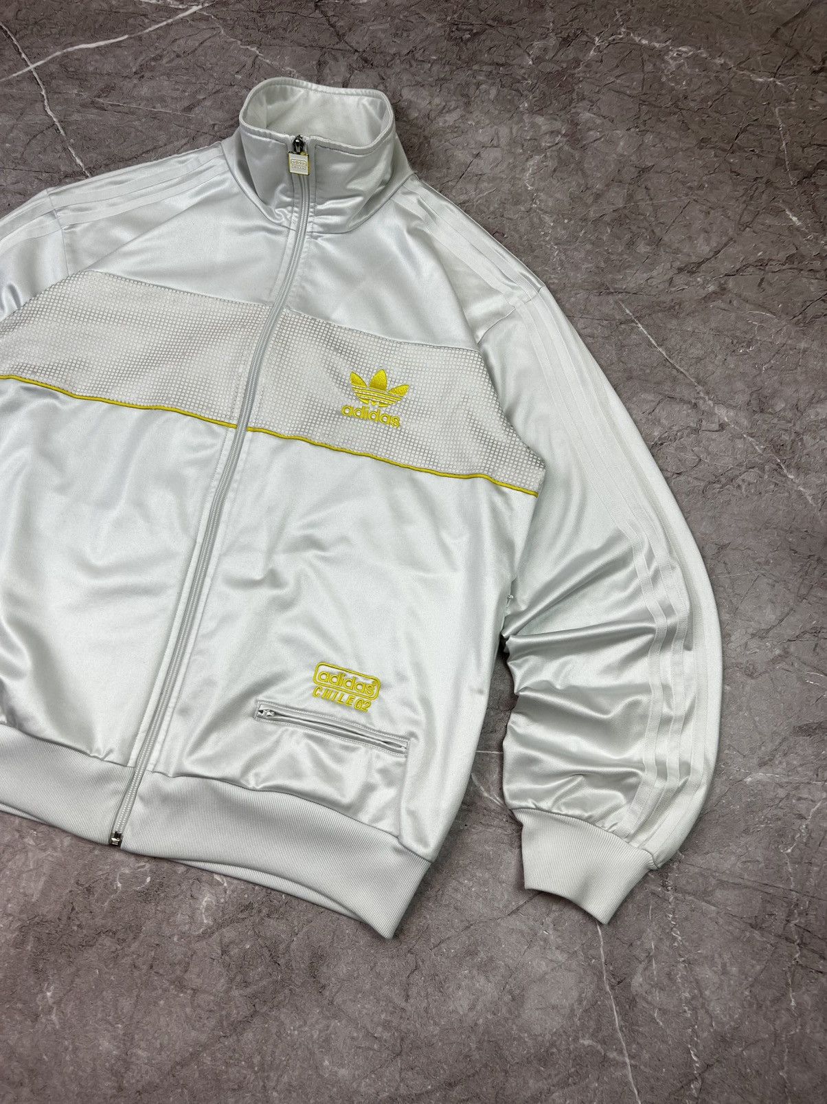 Adidas Adidas Chile 62 vintage zip up track Size US L / EU 52-54 / 3 - 4 Thumbnail
