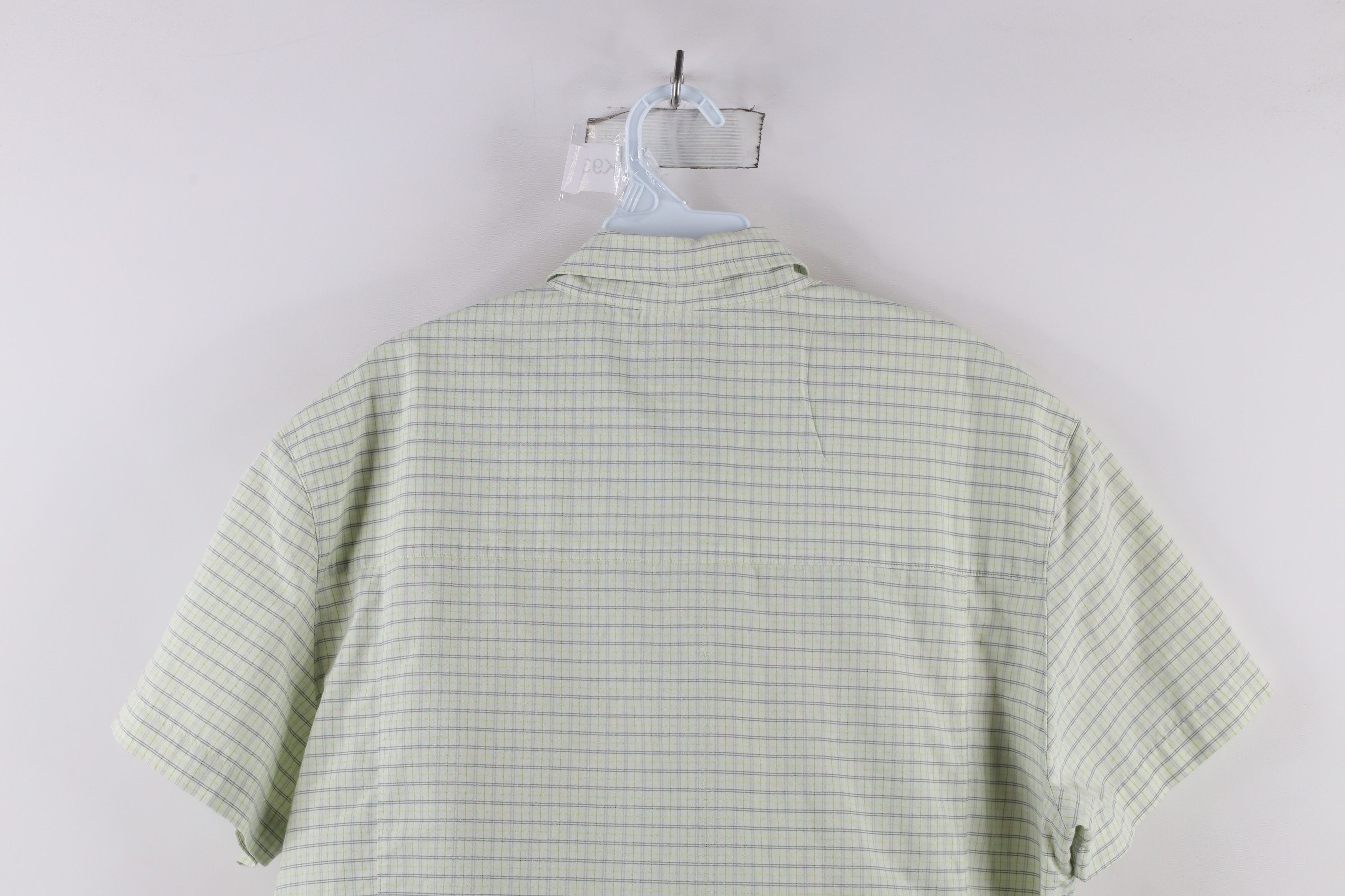 Arc'teryx × Vintage Arcteryx Peakline Short Sleeve Collared Button Shirt Plaid Size US L / EU 52-54 / 3 - 13 Thumbnail