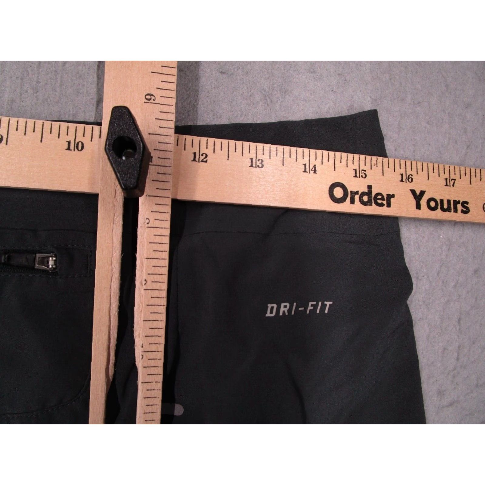 Nike Nike Running Shorts Mens 30 Gray Dri-Fit 9" Lined Stretch Active Gym Run Size US 30 / EU 46 - 7 Thumbnail
