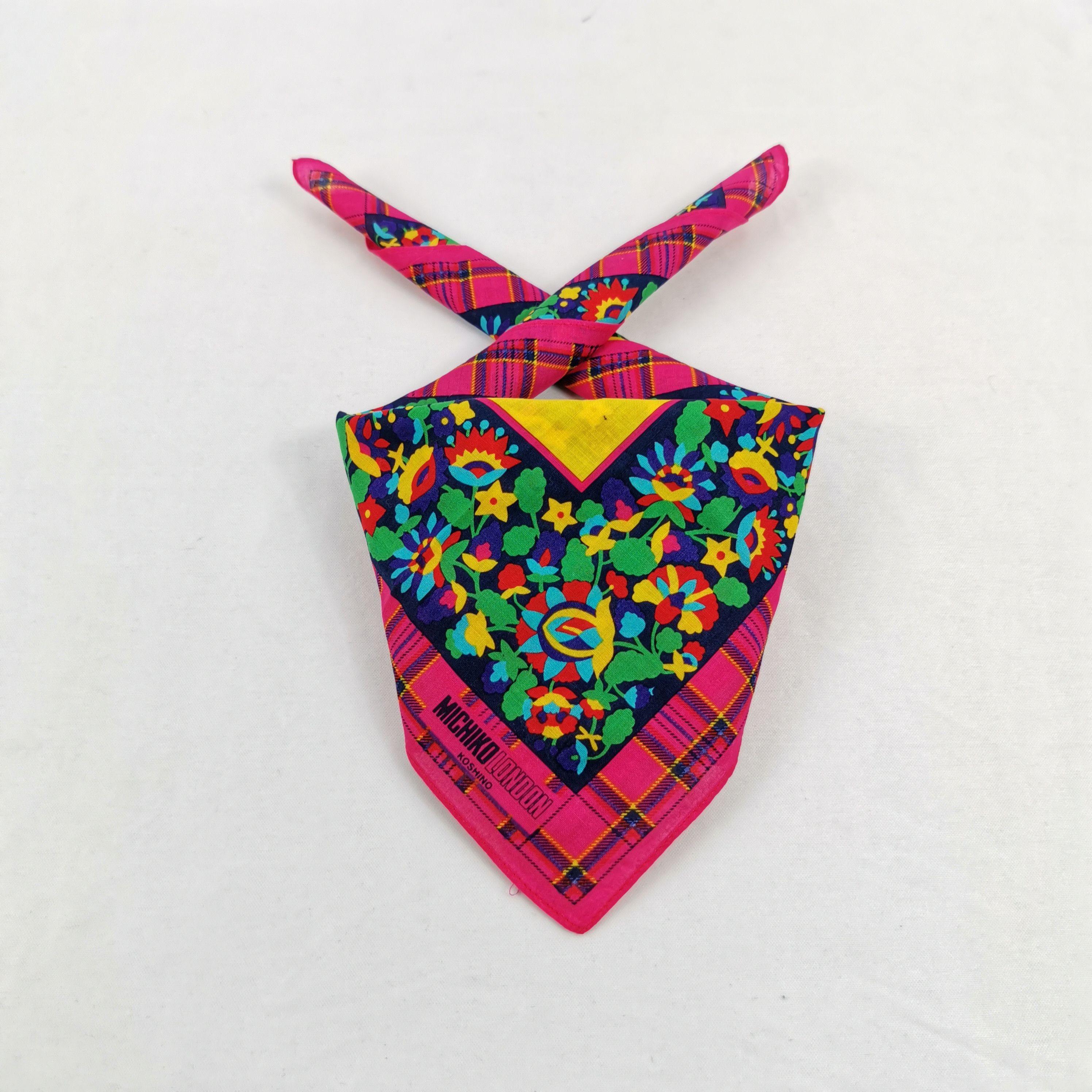 Michiko Koshino London Vintage Michiko London Handkerchief Neckerchief Bandana Size ONE SIZE - 1 Thumbnail