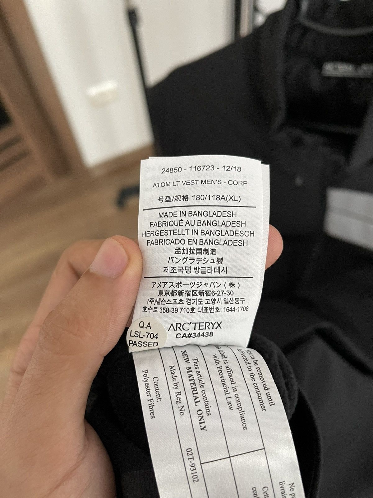 Arc'teryx Rare Arc’teryx Atom Vest Size US XL / EU 56 / 4 - 15 Thumbnail