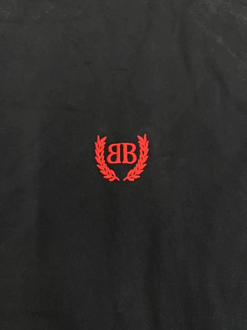 Balenciaga Balenciaga Faded Plain Knit Short Sleeve T-Shirt Regular F Size US L / EU 52-54 / 3 - 3 Thumbnail