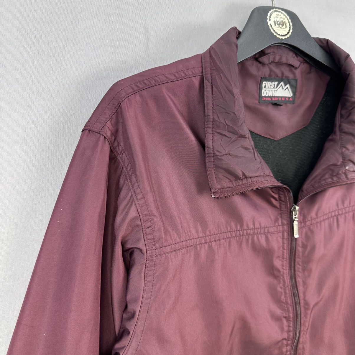 Japanese Brand Vintage 90's First Down America Outdoor Brand Zipper Jacket Size US M / EU 48-50 / 2 - 2 Thumbnail