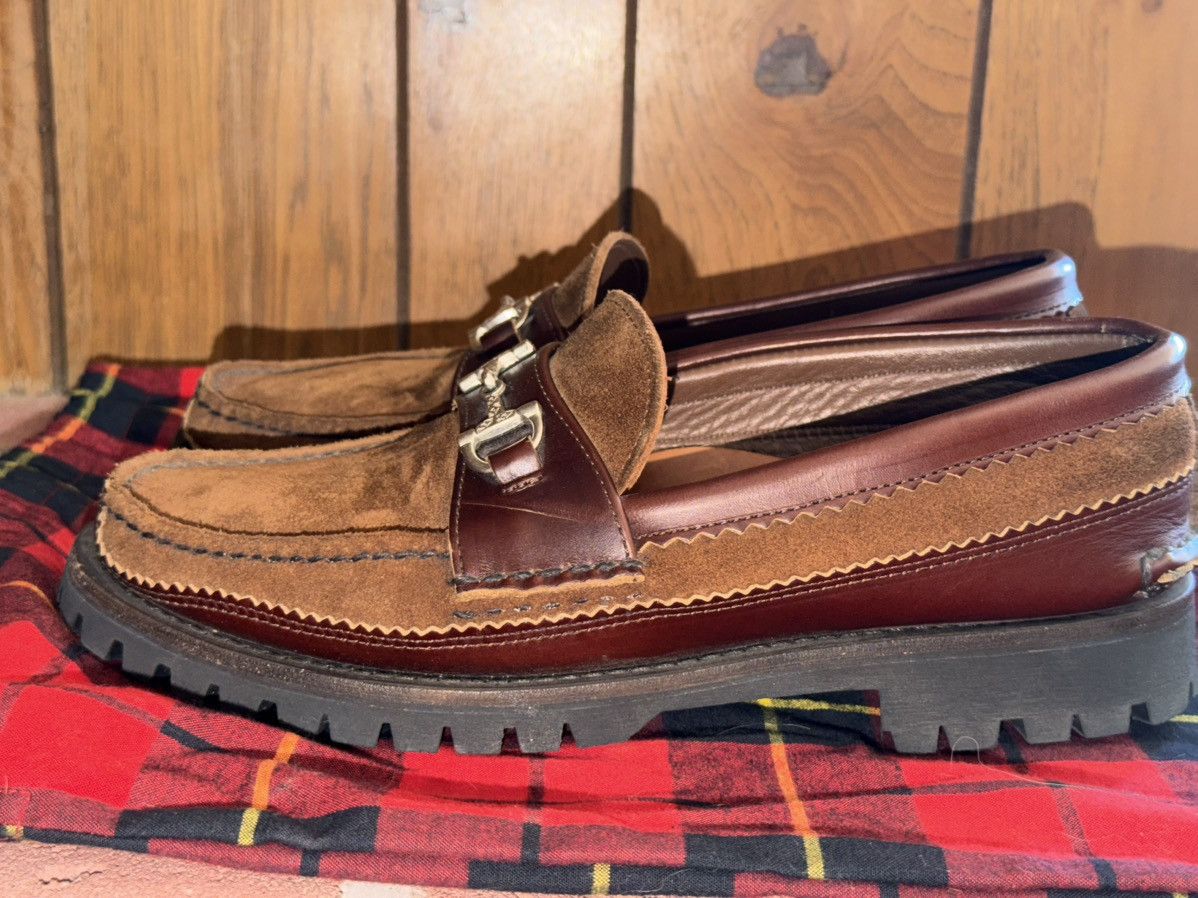 Yuketen Bit Loafer DB w/cortina sole Size US 10 / EU 43 - 2 Thumbnail