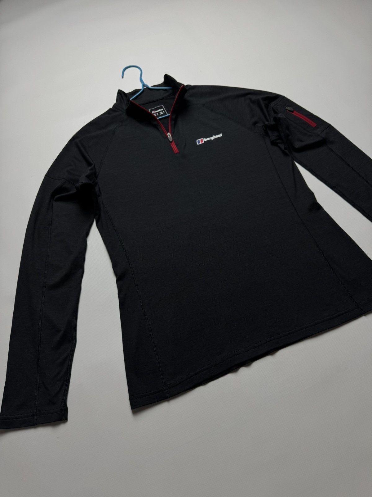 Berghaus Berghaus Quarter Zip Tech Fleece with Arm Pocket / Gorpcore Size US M / EU 48-50 / 2 - 6 Thumbnail