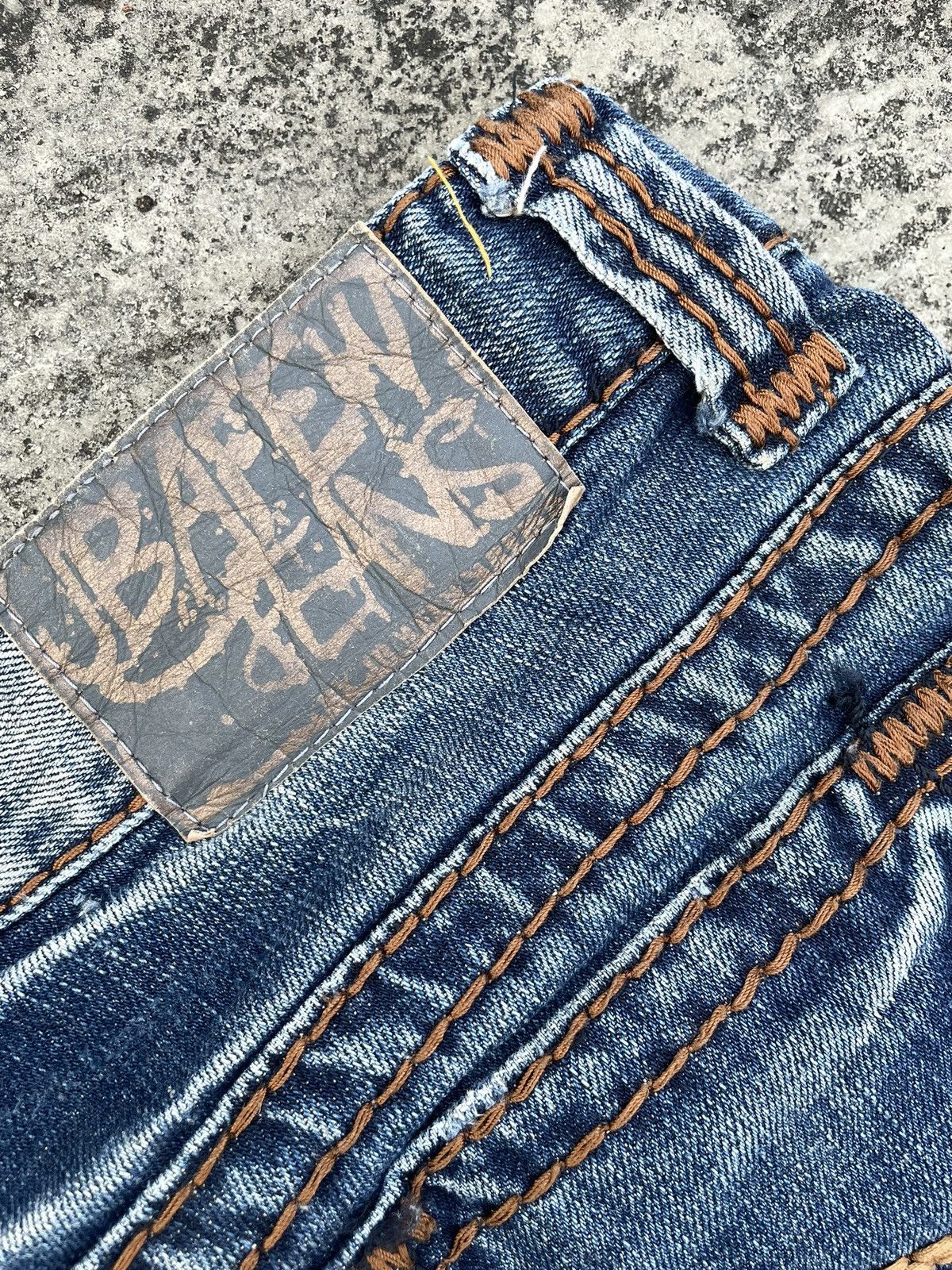 Japanese Brand Jambange faded jeans Size 26" / US 2 / IT 38 - 20 Thumbnail