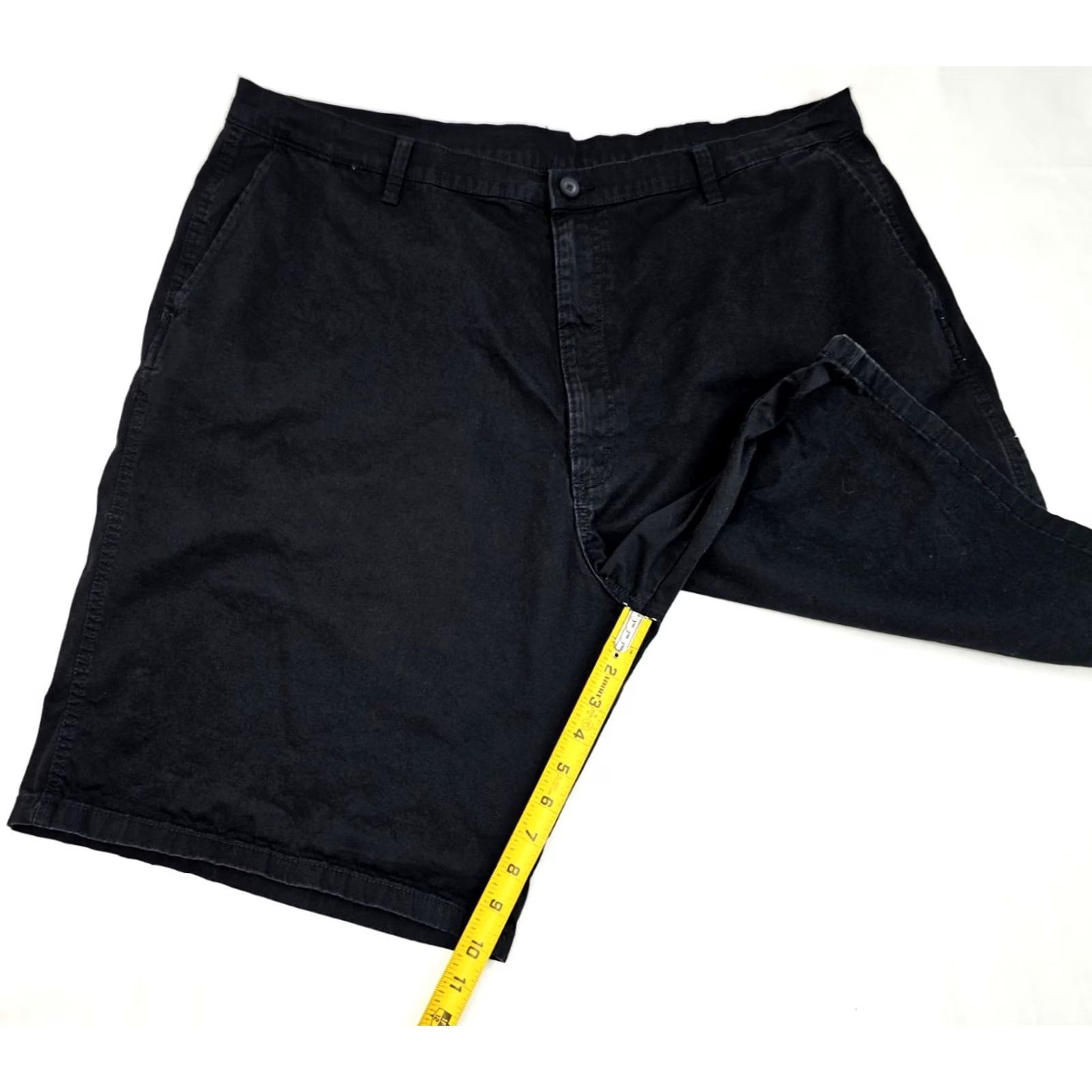 Wrangler Wrangler Black Denim Shorts Men 42 High Rise Relaxed Fit 10 in Inseam Size US 42 / EU 58 - 3 Thumbnail