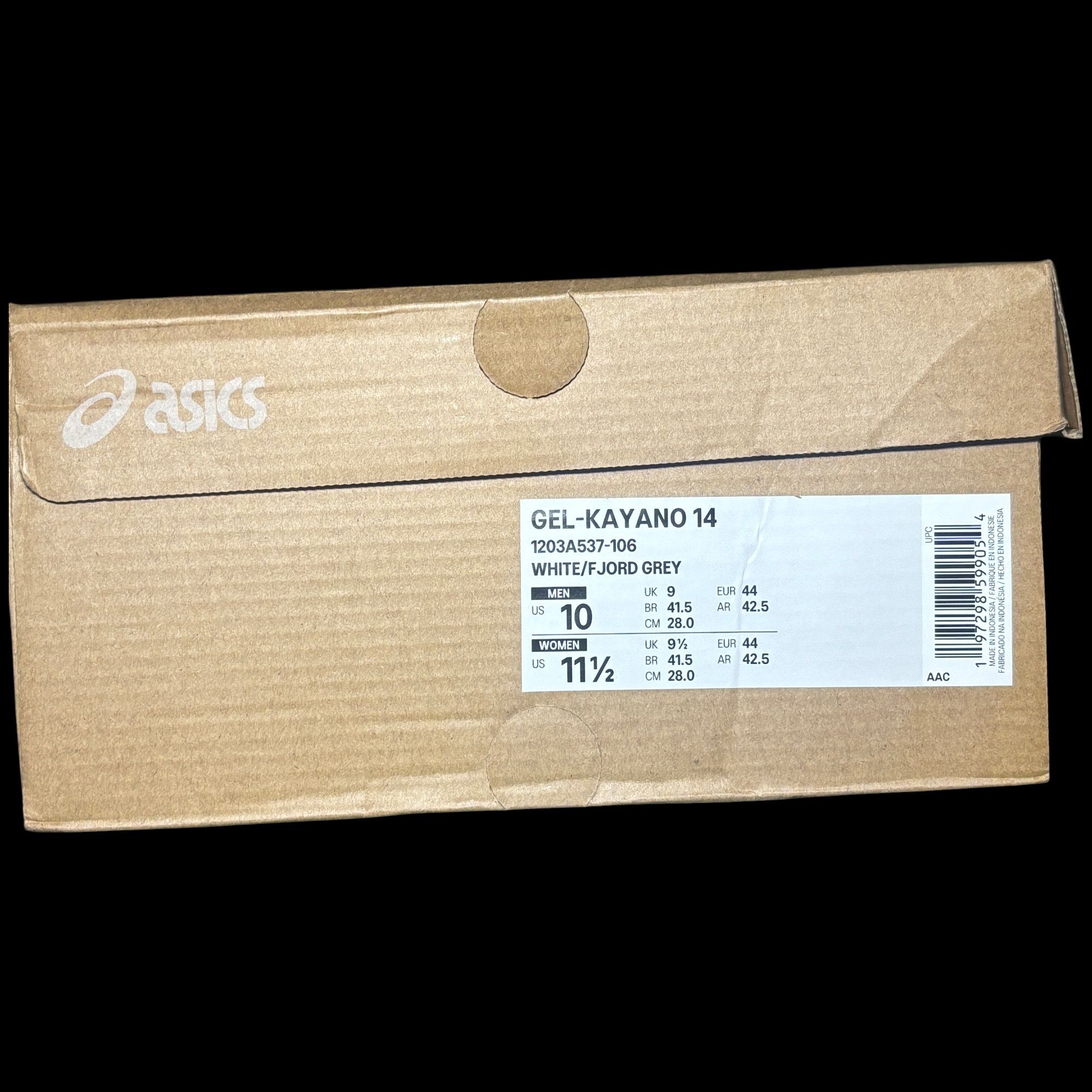 Asics Asics Gel Kayano 14 White Fjord Grey Size US 10 / EU 43 - 7 Thumbnail