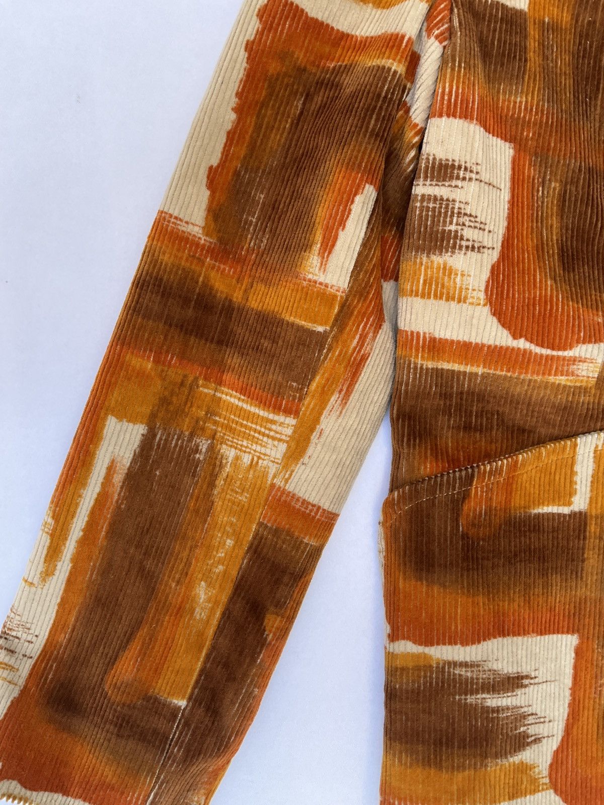 Vintage Vintage printed corduroy jacket Size S / US 4 / IT 40 - 7 Thumbnail