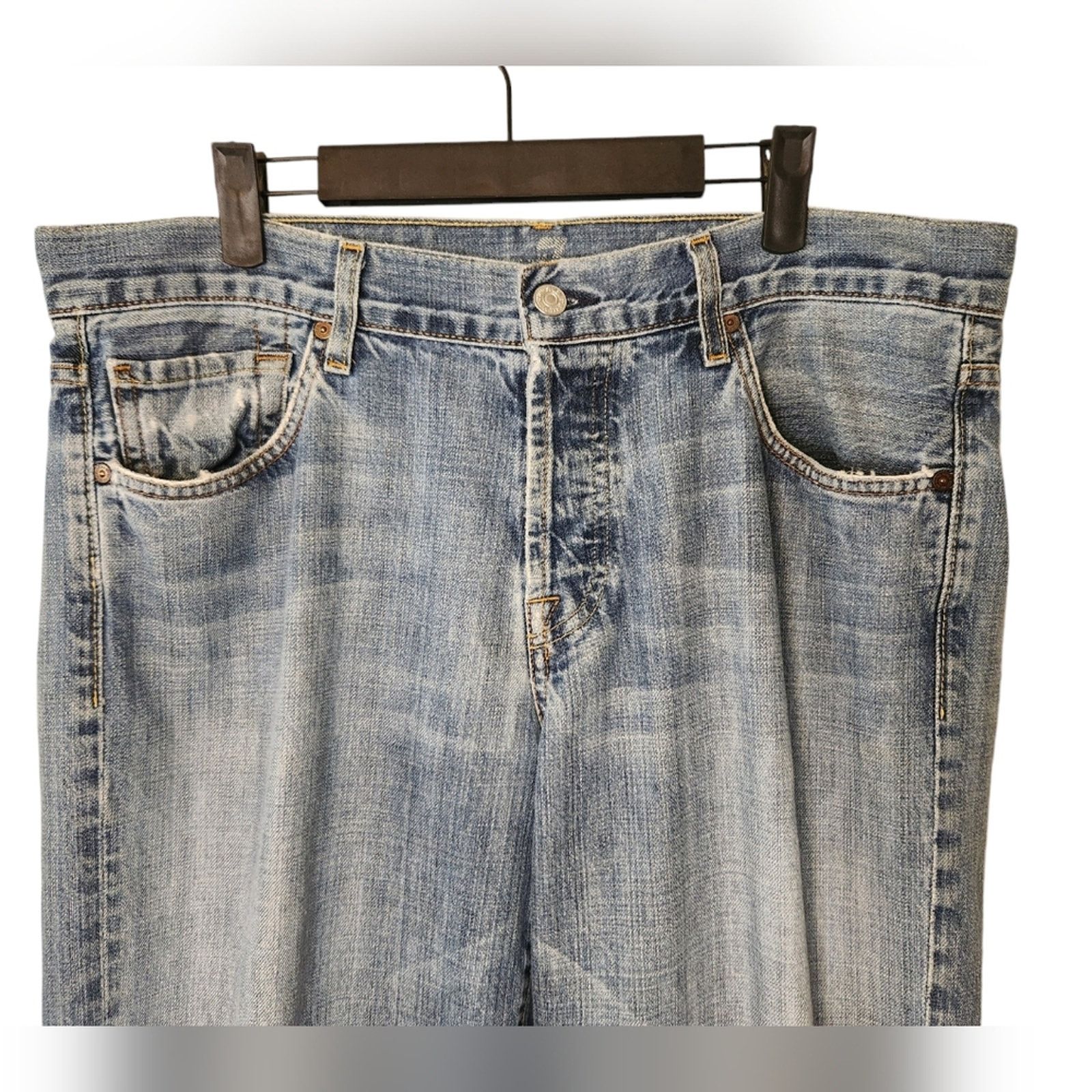 7 For All Mankind 7 For All Mankind Mens Relaxed fit jeans 36 Size US 36 / EU 52 - 3 Thumbnail