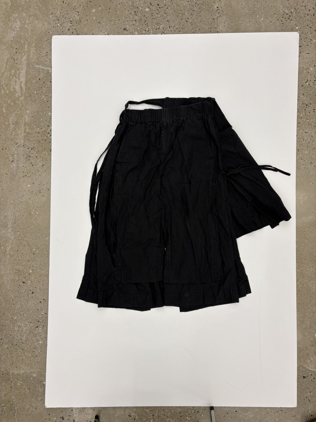 Craig Green Avant-garde black pants