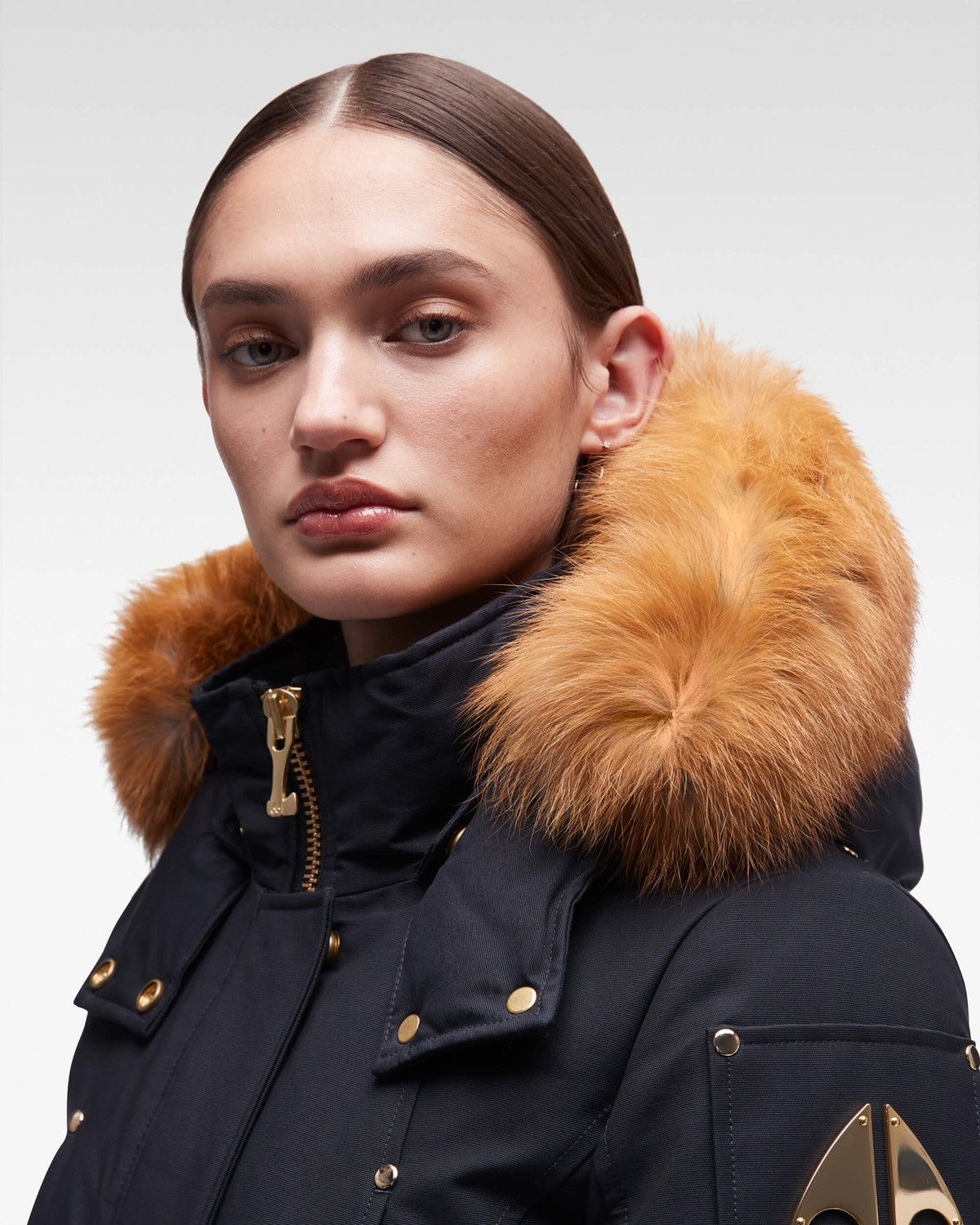 Moose Knuckles GOLD STIRLING PARKA FUR Size M / US 6-8 / IT 42-44 - 4 Thumbnail