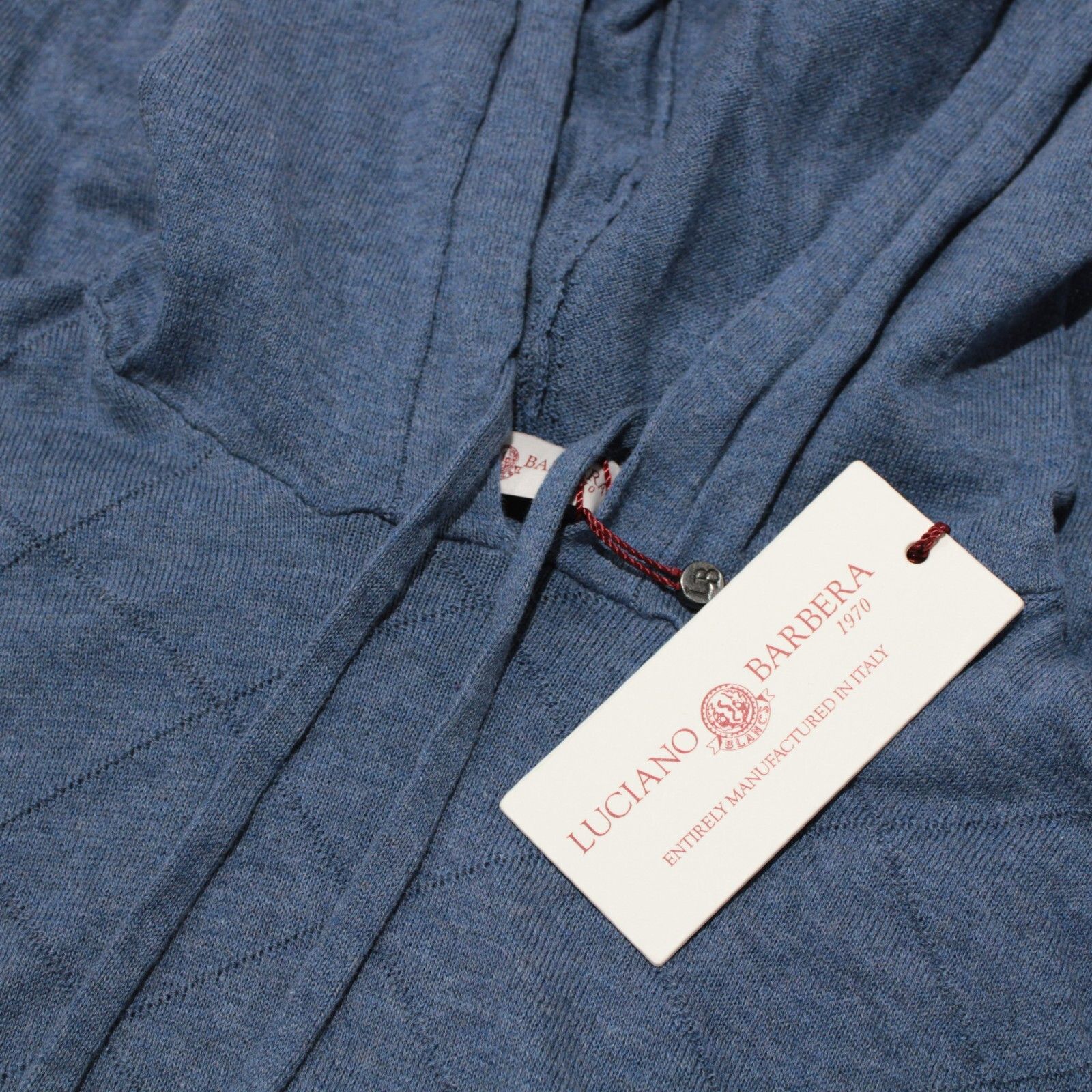 Luciano Barbera Luciano Barbera Sweater Size US XL in Blue Size US XL / EU 56 / 4 - 1 Thumbnail
