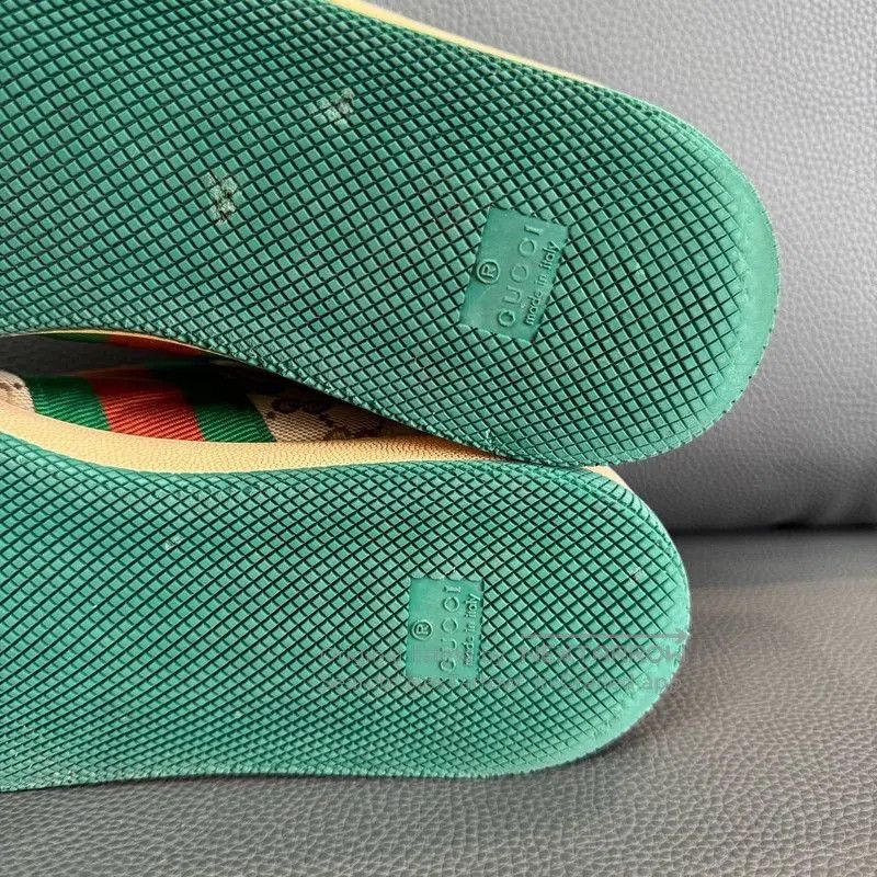 Gucci Gucci Screener Green Casual Sneakers . Size US 10.5 / EU 43-44 - 7 Thumbnail