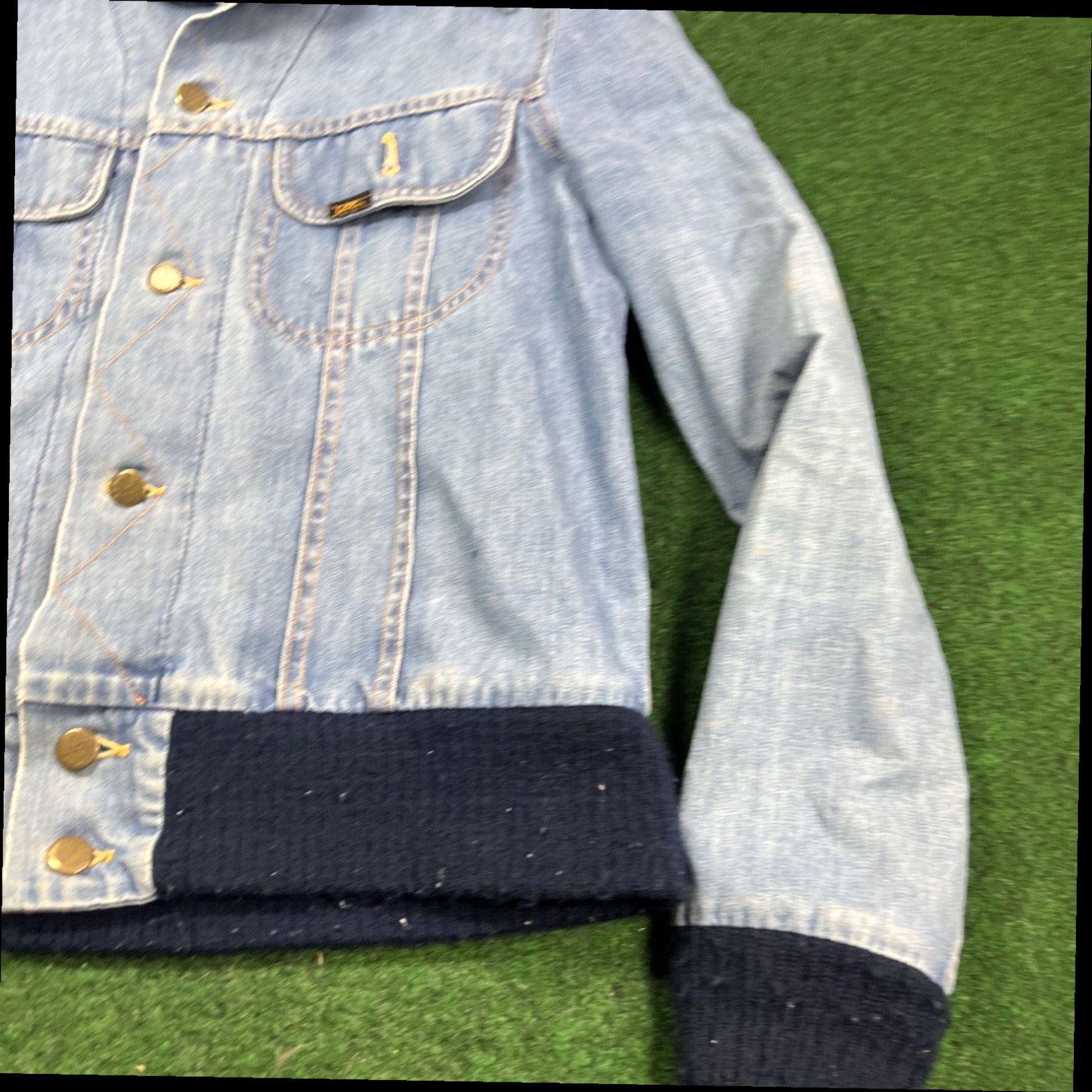 Lee Vintage Lee Riders Denim Blue Trucker Jacket USA Made Size Small/ Medium Size US S / EU 44-46 / 1 - 3 Thumbnail