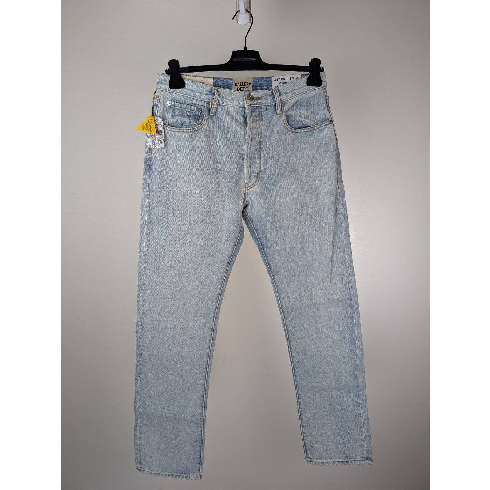 Gallery Dept. o1rshd1 Size: 32 x 32 / Pascal 5001 Straight-Leg Denim Jeans Size US 32 / EU 48 - 9 Thumbnail