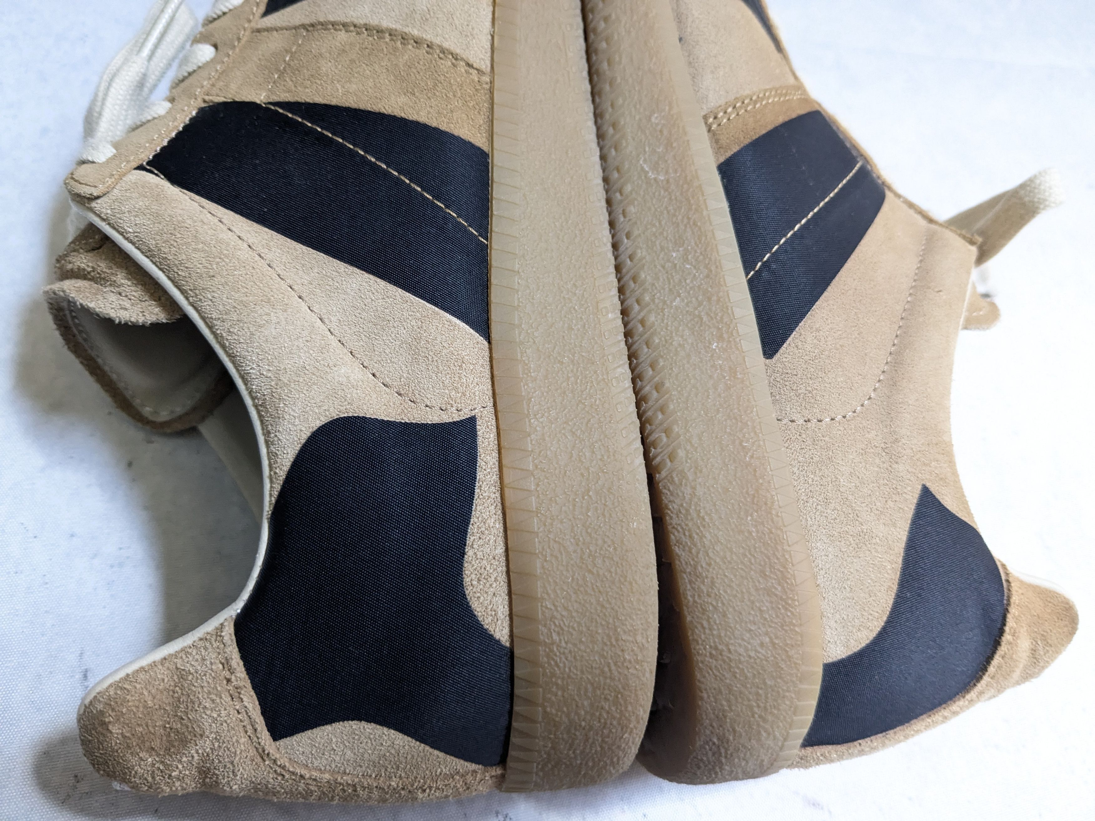 Maison Margiela Maison Margiela Replica GAT Brown 9 42 Black Gum Low Size US 9 / EU 42 - 11 Thumbnail