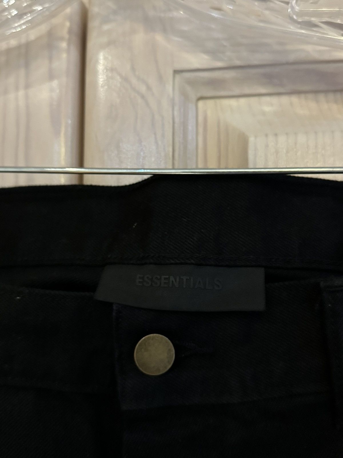 Essentials fear of god essentials 5 pocket black denim jeans 36 Size US 36 / EU 52 - 8 Thumbnail