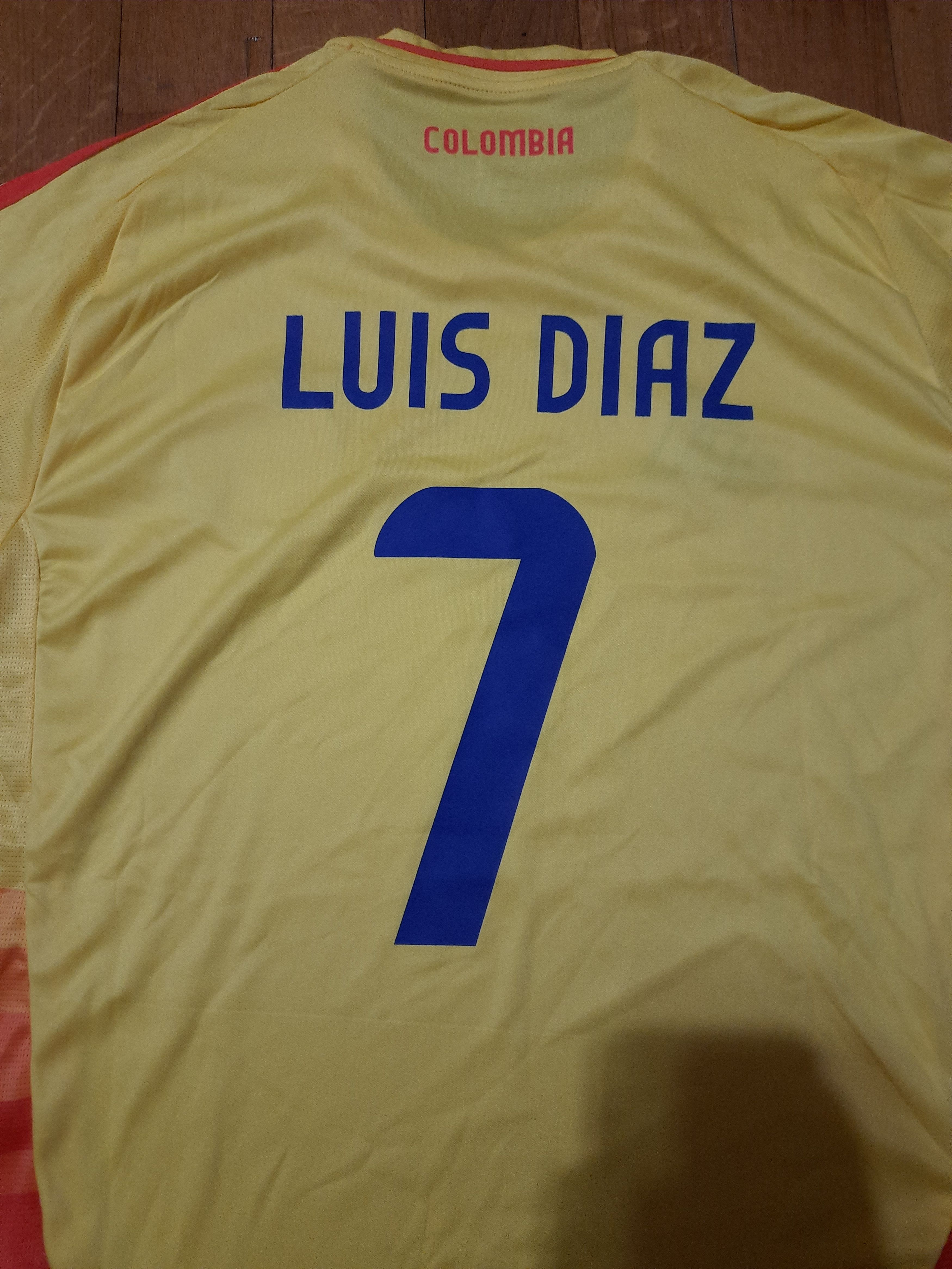 Other Luis Diaz Columbia Football Soccer Jersey Size US XL / EU 56 / 4 - 2 Thumbnail
