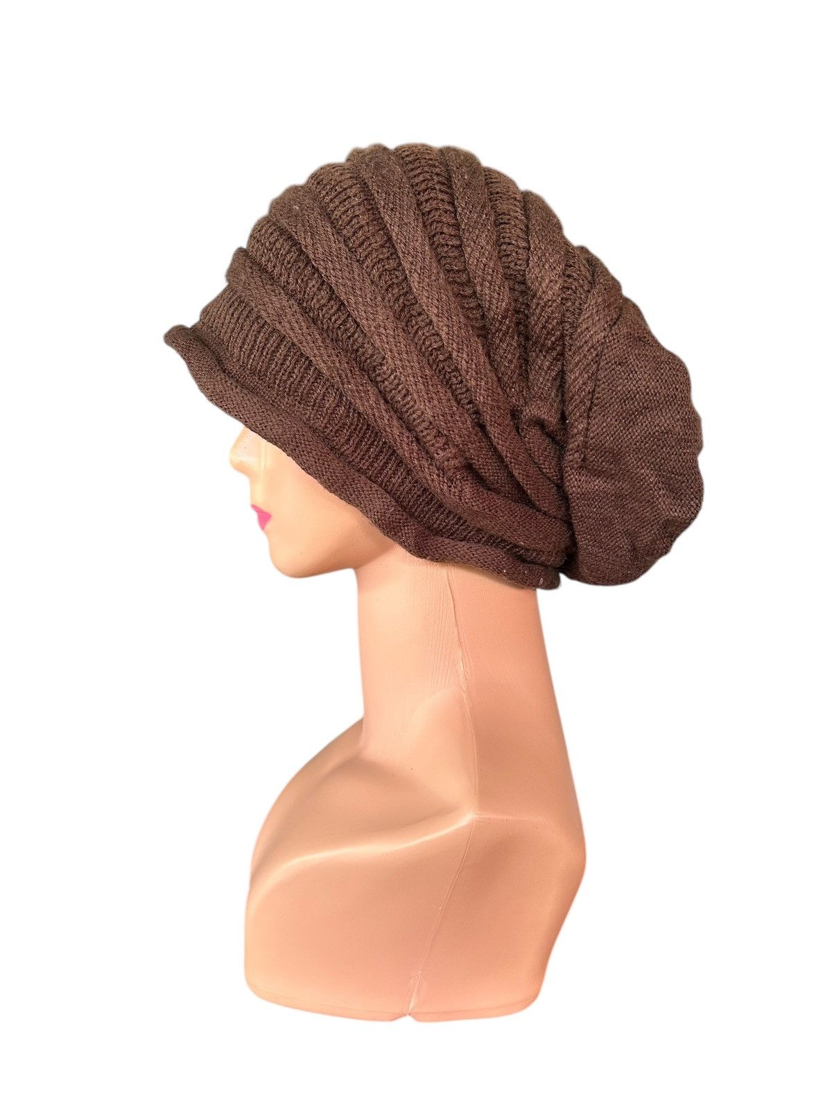 Japanese Brand × Kapital × Vintage Japanese Sunfaded Style Knitted big Beanie Hats Size ONE SIZE - 2 Thumbnail