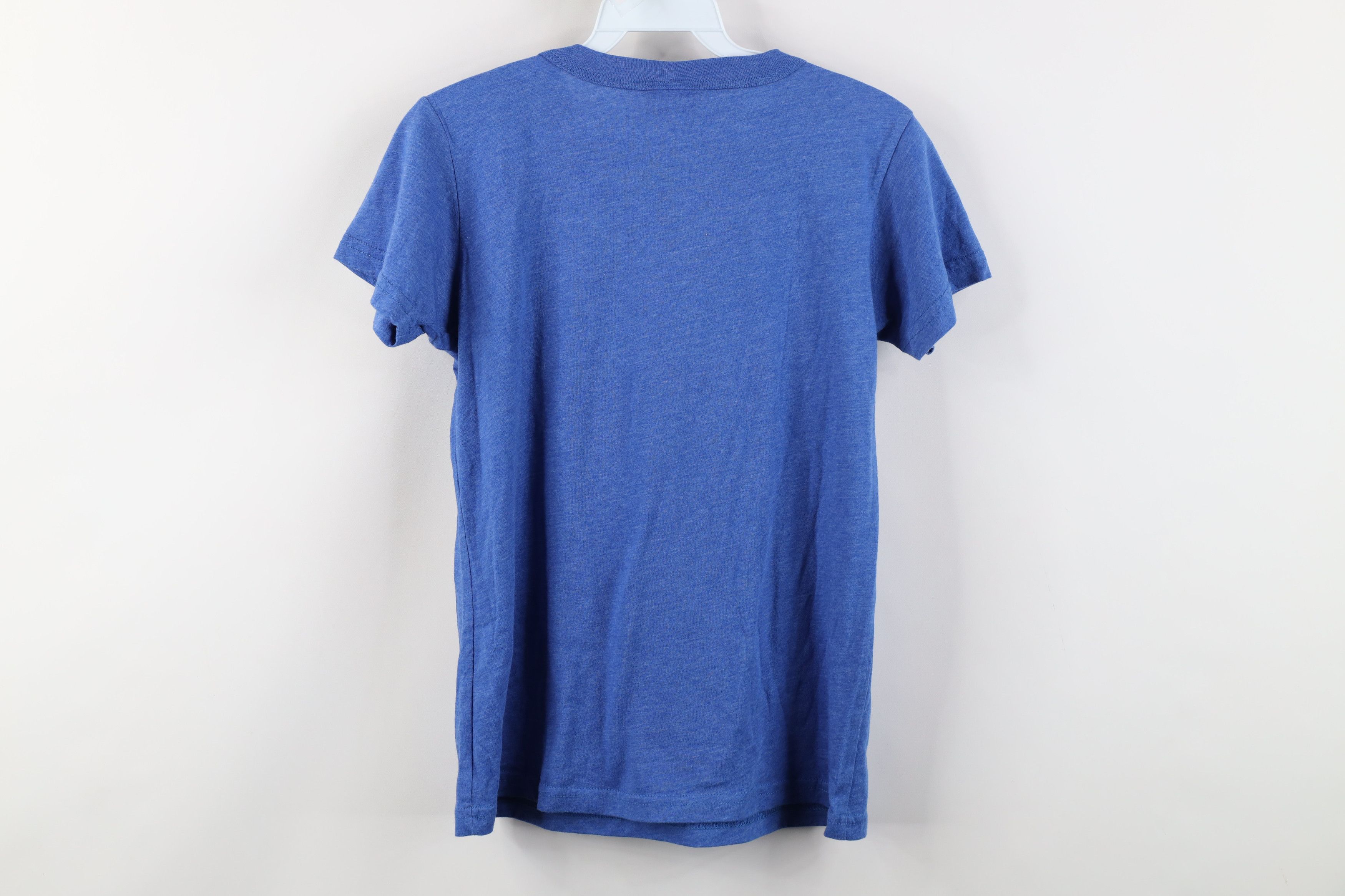 Vintage Vintage Y2K 2005 The Doors Band Cropped T-Shirt Blue USA Size L / US 10 / IT 46 - 12 Thumbnail