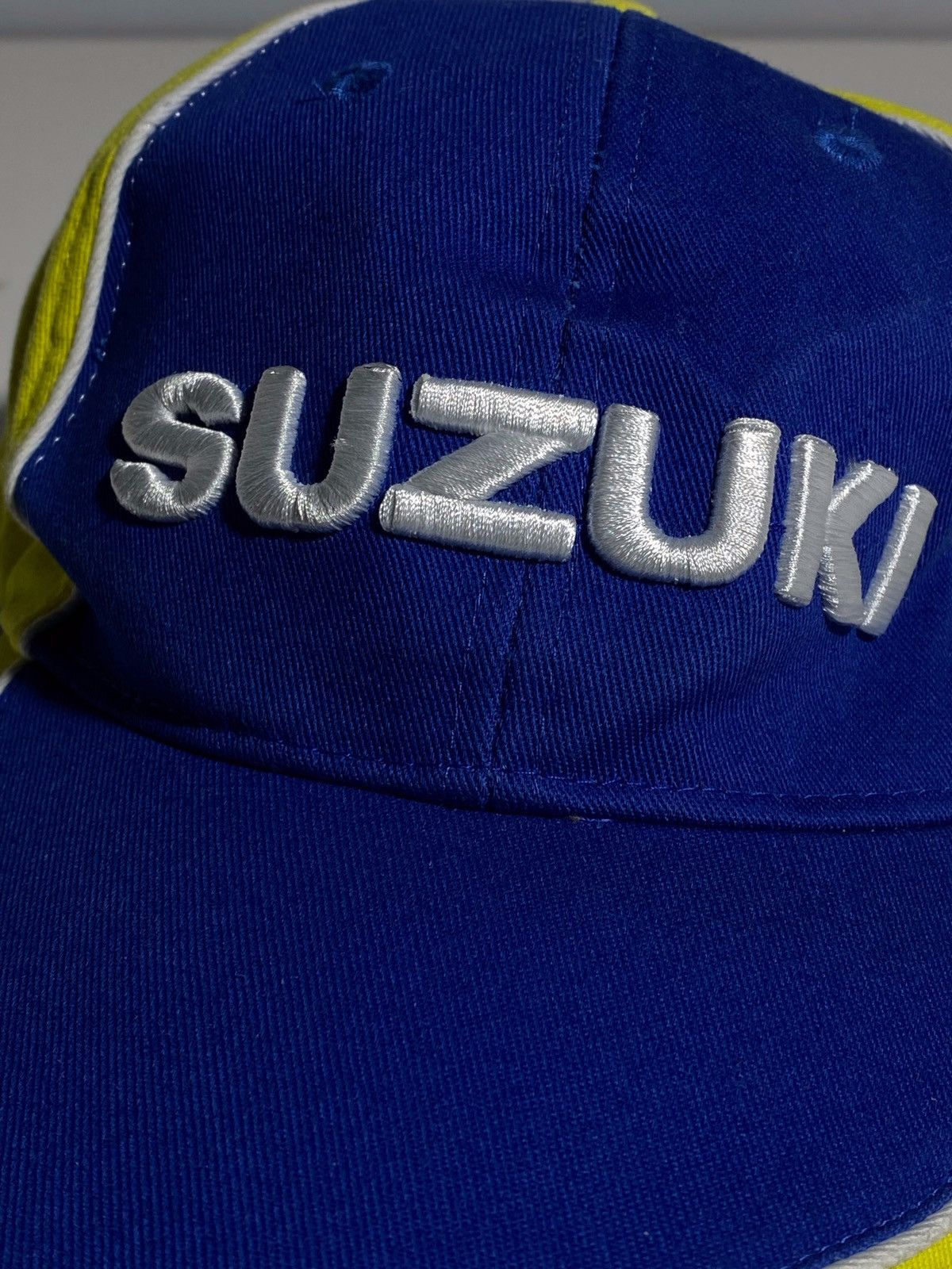 Japanese Brand Vintage 2000s Suzuki racing streetwear y2k moto cap hat Size ONE SIZE - 4 Thumbnail