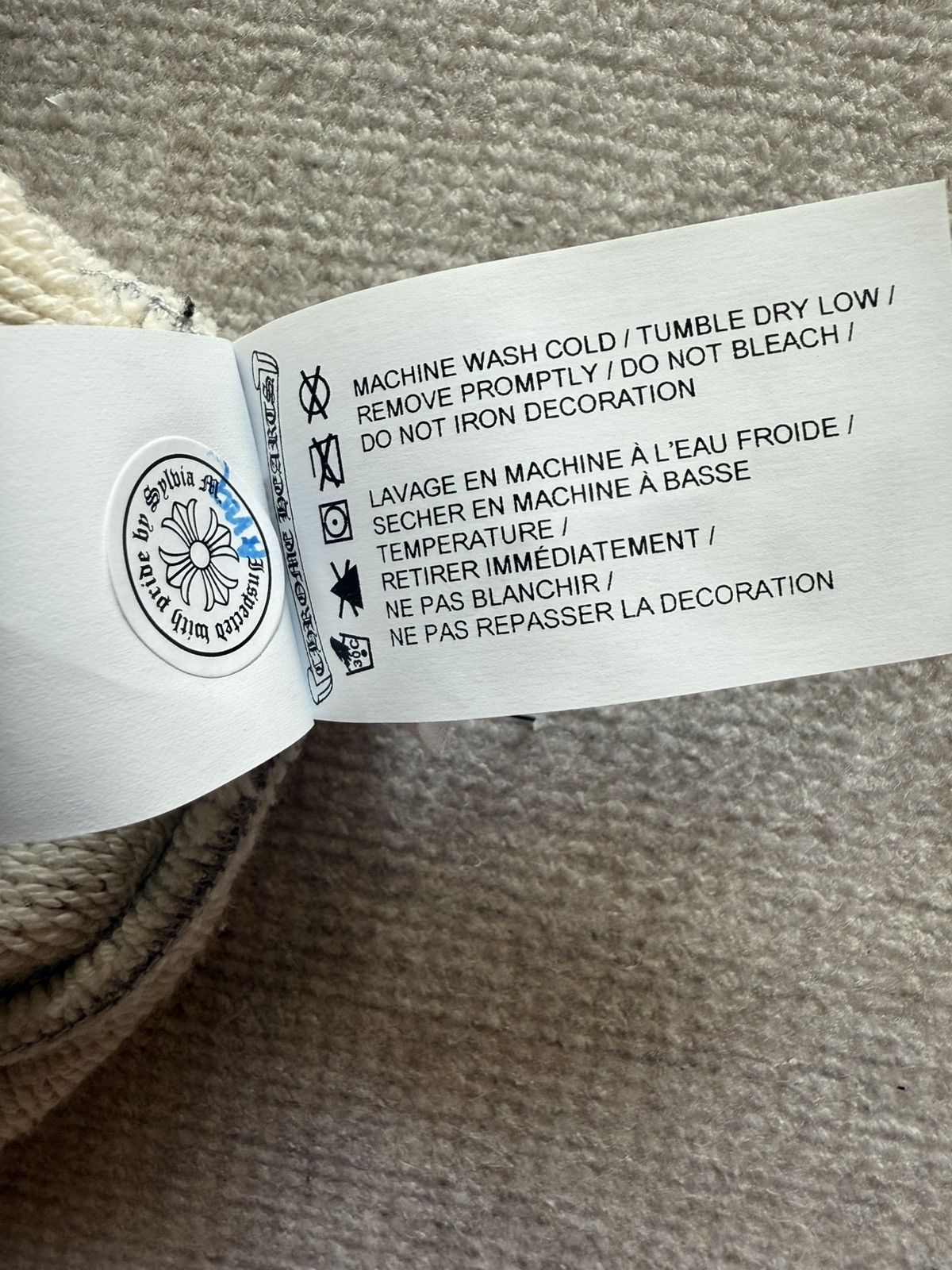 Chrome Hearts Chrome Hearts New Triple Cross Nylon patch Hoodies Size US L / EU 52-54 / 3 - 6 Thumbnail