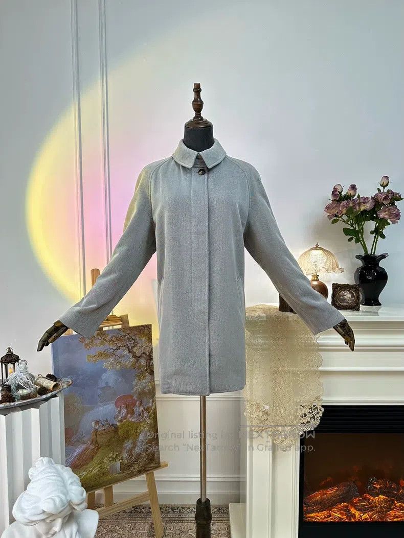 Hermes Hermes Autumn and Winter Leisure Wool and Cashmere Mixed M Size XXS / US 00 / IT 34 - 6 Thumbnail