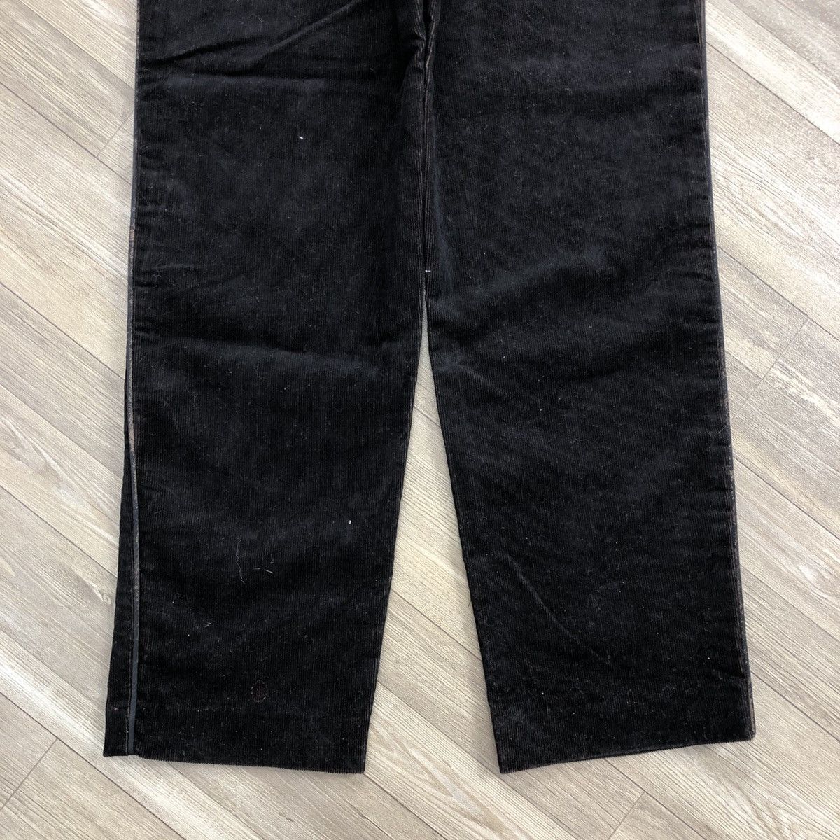 Burberry × Burberry Prorsum × Vintage 1990s Burberrys Nova Check Corduroy Brown Pants Size US 28 / EU 44 - 8 Thumbnail