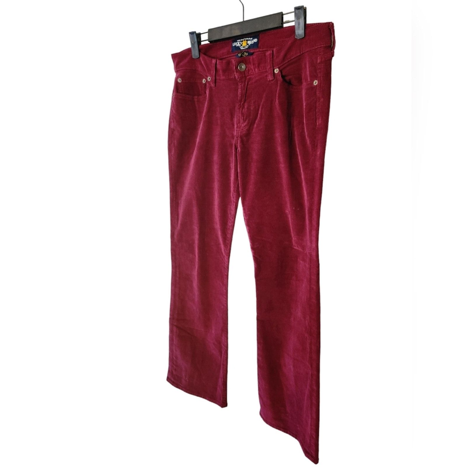 Lucky Brand Lucky Brand Sweet N Low bootcut cord pants jeans 10/30 Size 30" / US 8 / IT 44 - 5 Thumbnail