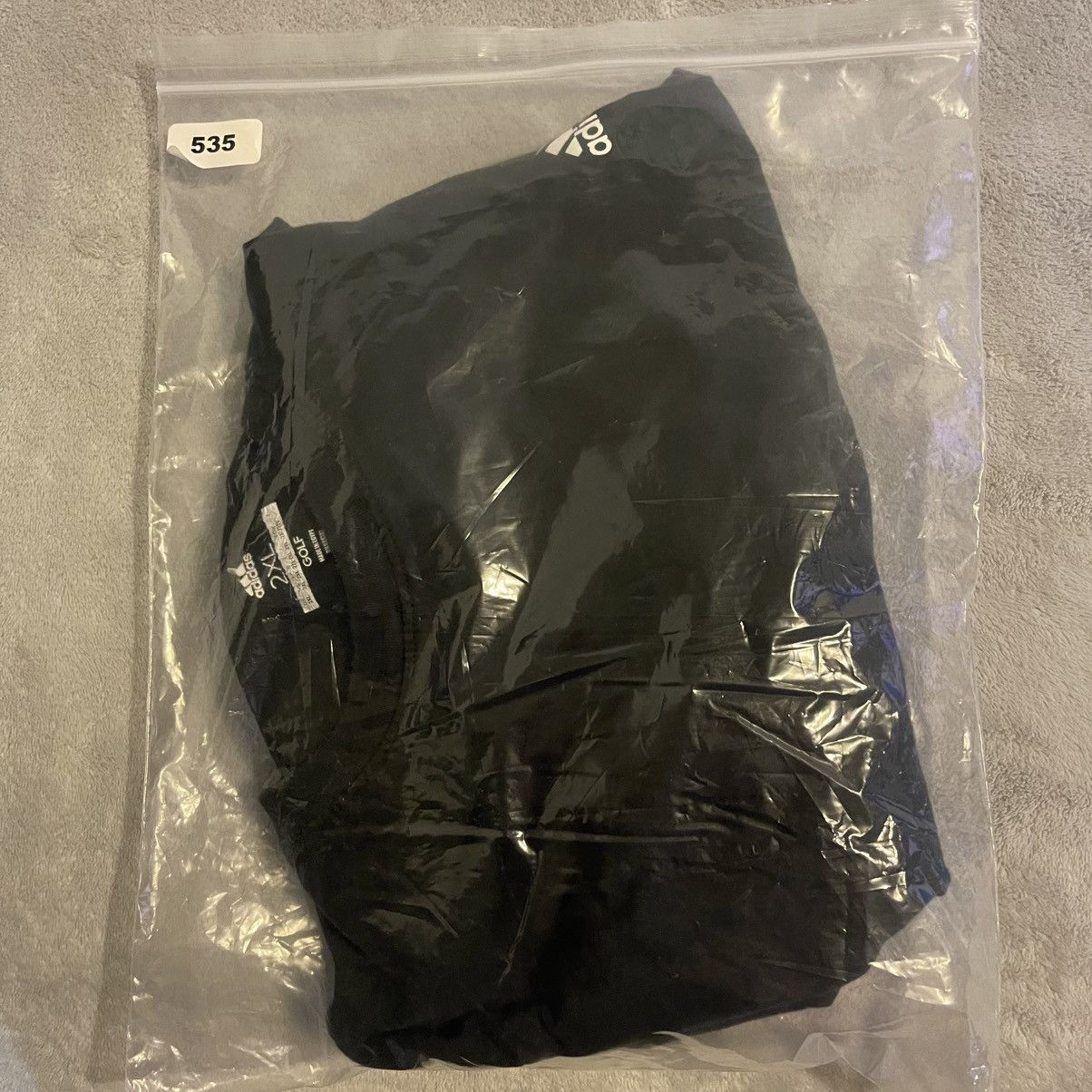 Adidas Adidas Golf Shirt Men 2XL Black Workout Streetwear Gym Tee Size US XXL / EU 58 / 5 - 8 Thumbnail