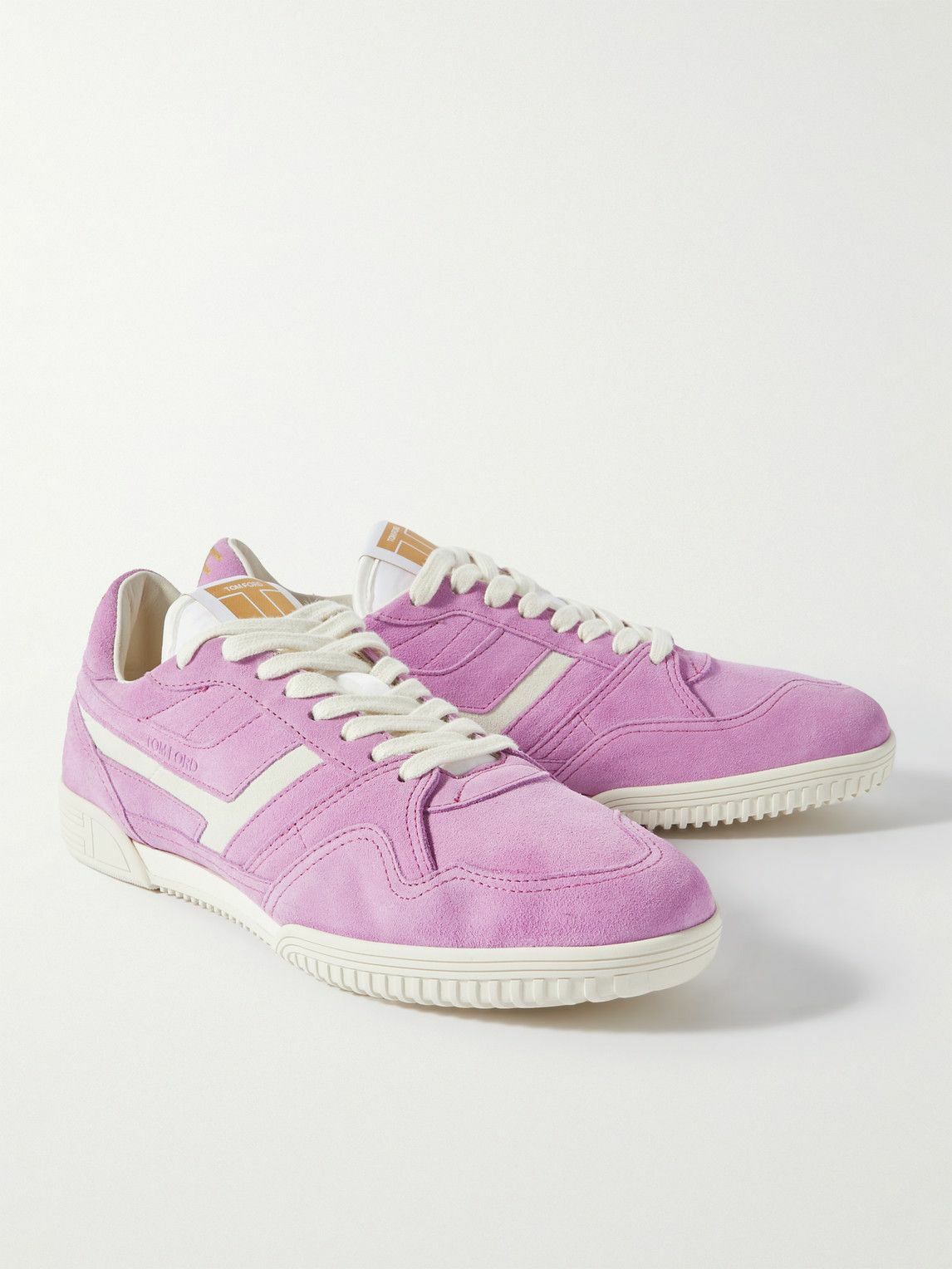 Tom Ford o1y0425 Low-Top Sneakers in Purple/White Size US 8.5 / EU 41-42 - 4 Thumbnail