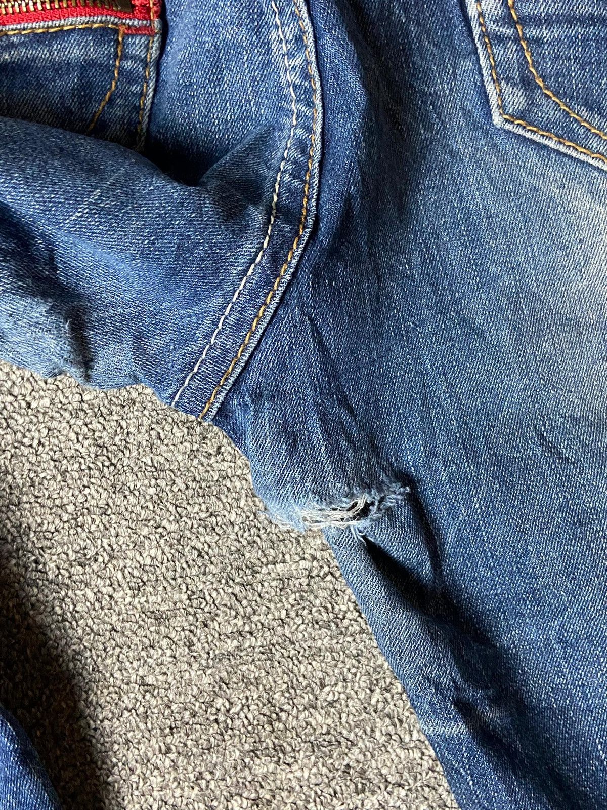 Japanese Brand × Vintage Vintage Urban Crush Distressed Denim Jeans (122) Size US 29 - 4 Thumbnail