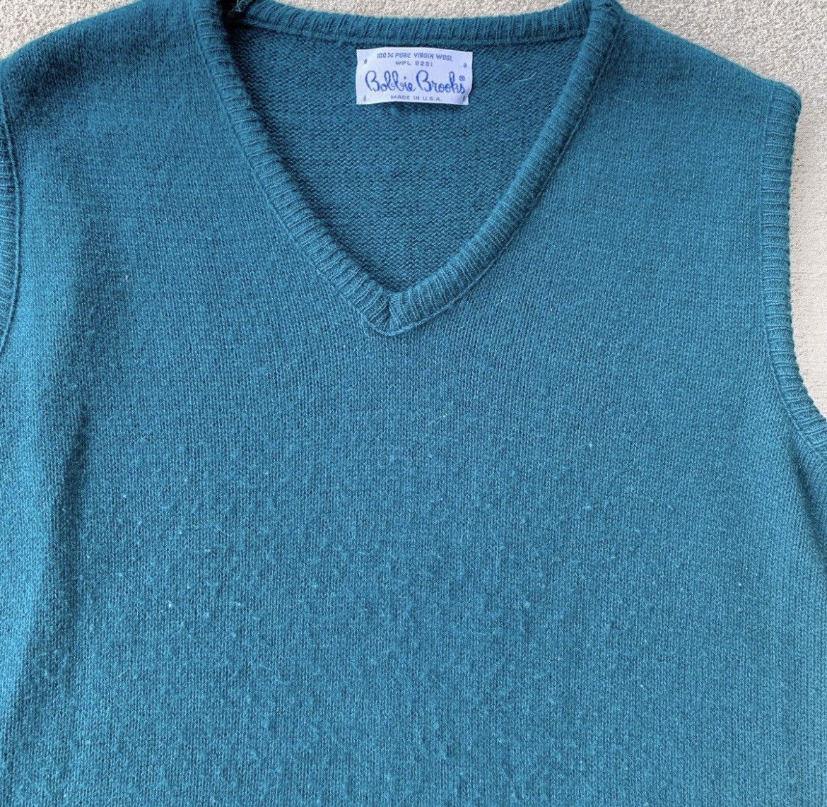 Vintage Vintage 50s Made in America Sweater Vest Size US M / EU 48-50 / 2 - 2 Thumbnail