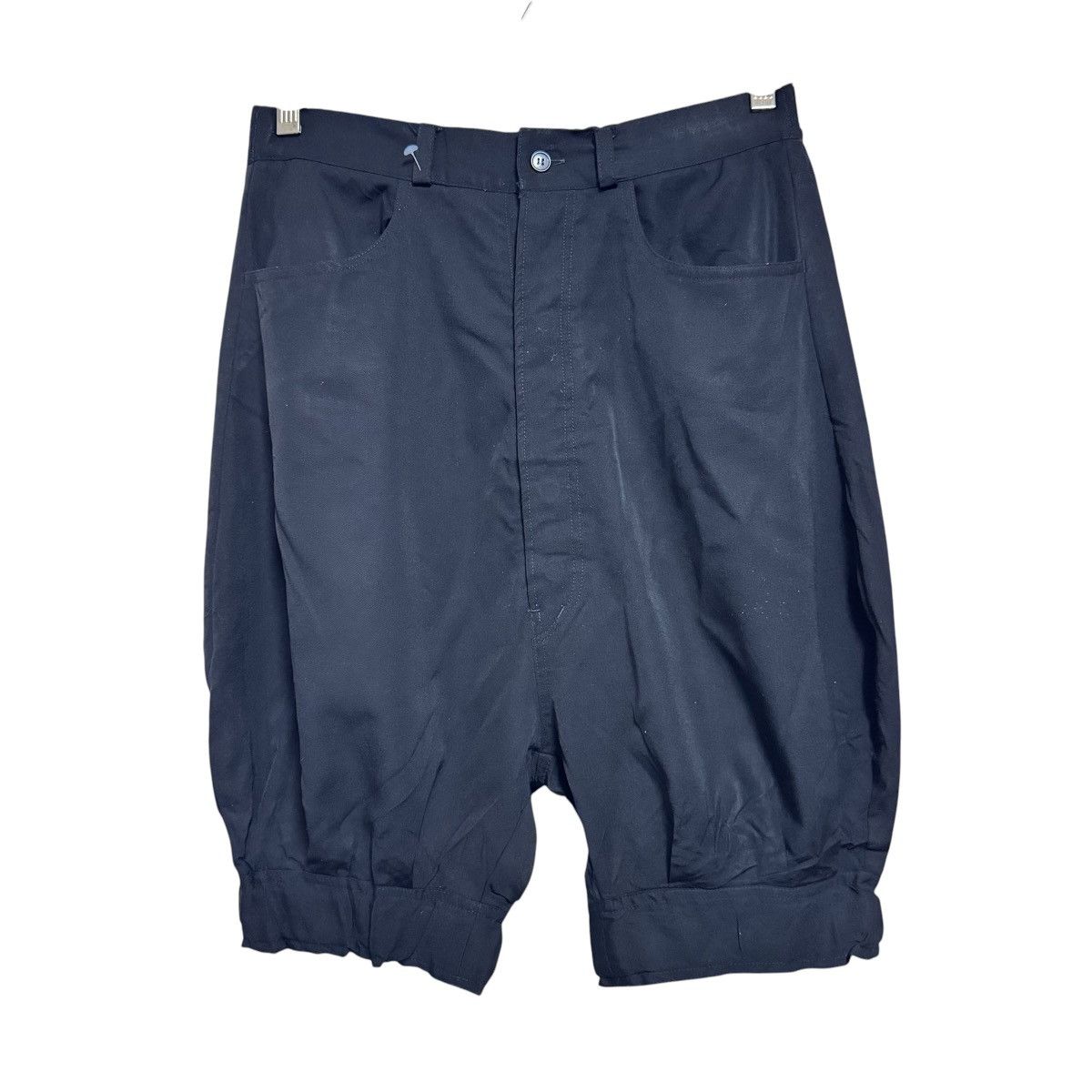 Yaponskii Yaponskii Black Drop Crotch Shorts Pants Size 31" - 3 Thumbnail