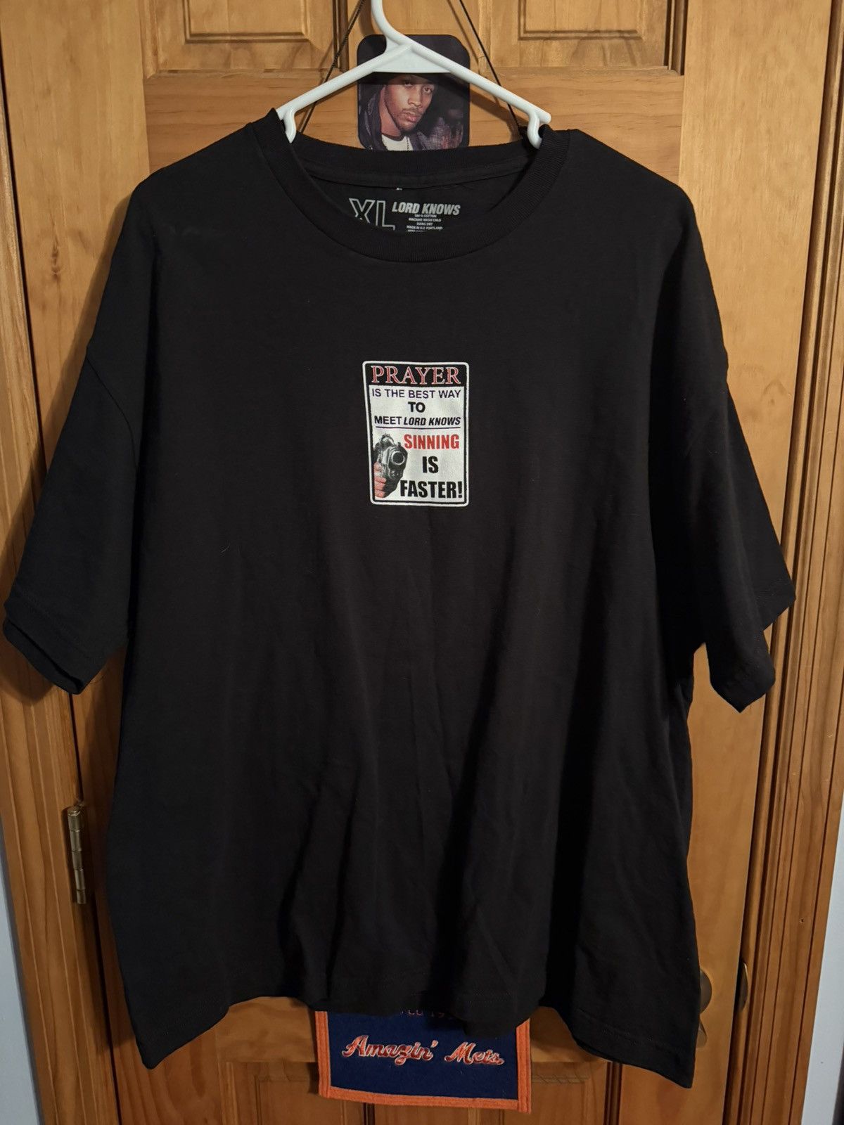 Lxrdknows Lord knows sinner tee Size US XL / EU 56 / 4 - 1 Thumbnail