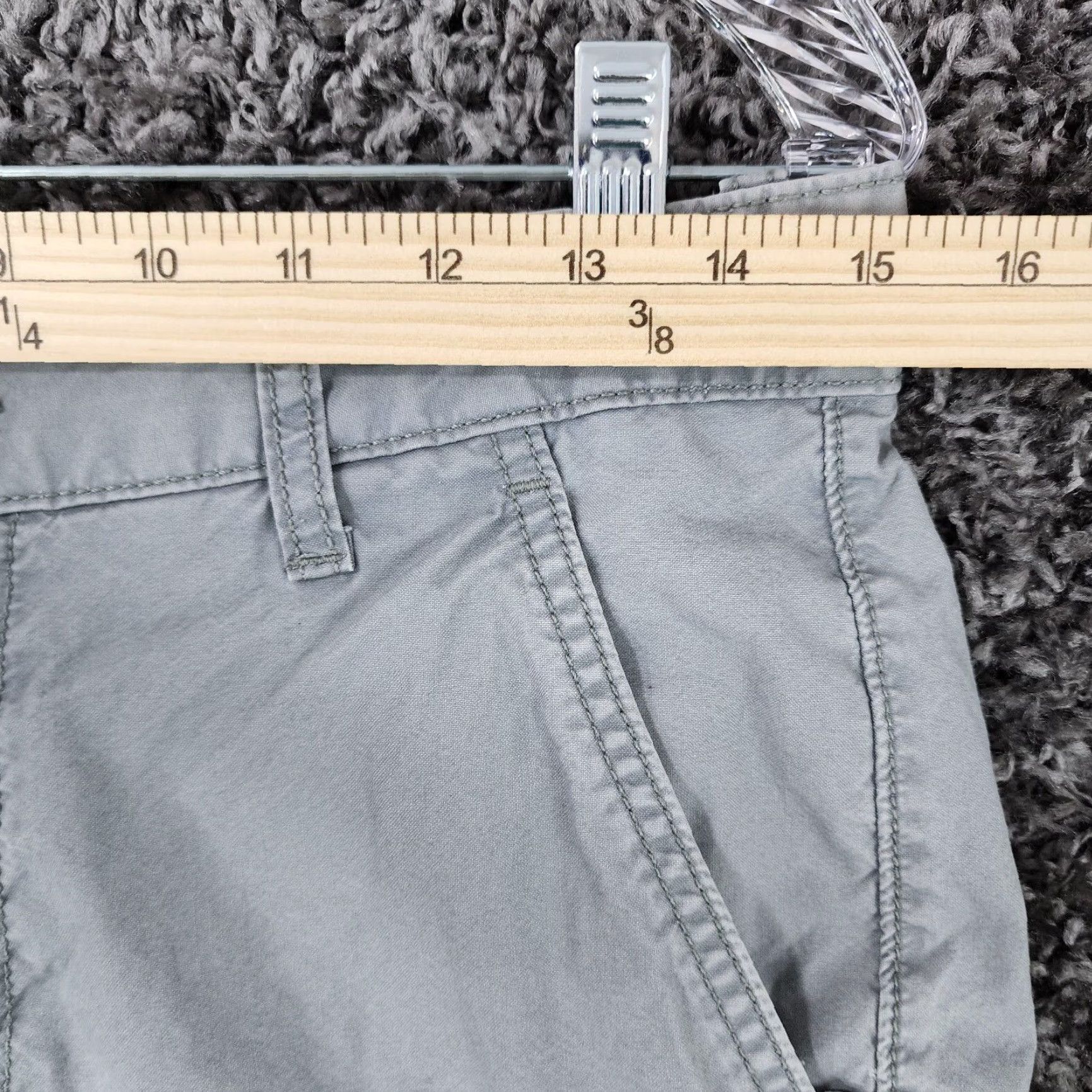 Levi's LEVI'S Chino Shorts Mens Gray Cotton Size 30 Regular Size US 30 / EU 46 - 2 Thumbnail