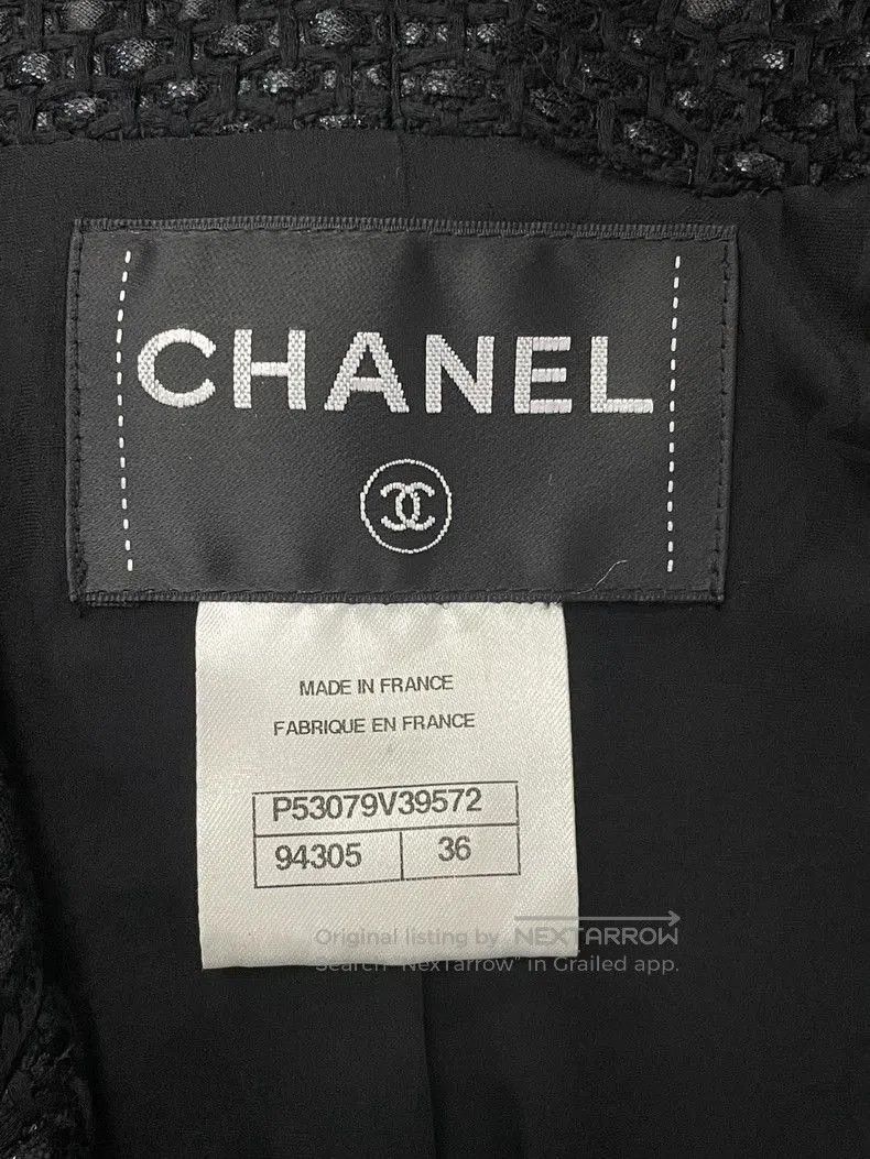Chanel Chanel Black Blazer Jacket Size 36. Size US M / EU 48-50 / 2 - 4 Thumbnail