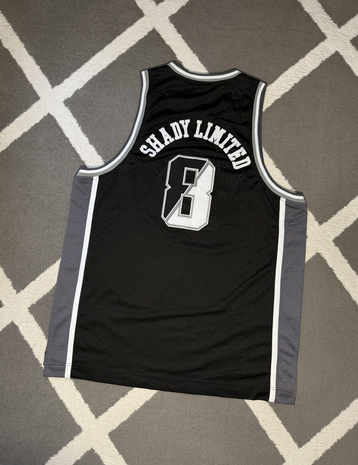 Vintage Vintage 00’s Shady Limited by Eminem Jersey T-shirt Black XL Size US XL / EU 56 / 4 - 3 Thumbnail