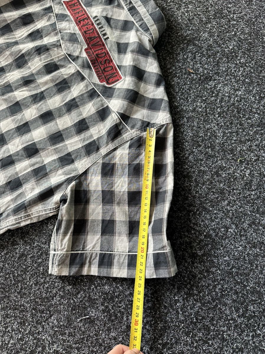 Harley Davidson × Vintage 🚨HARLEY DAVIDSON Vintage SHIRT BUTTON BIG LOGO 3D flannel Size US M / EU 48-50 / 2 - 10 Thumbnail