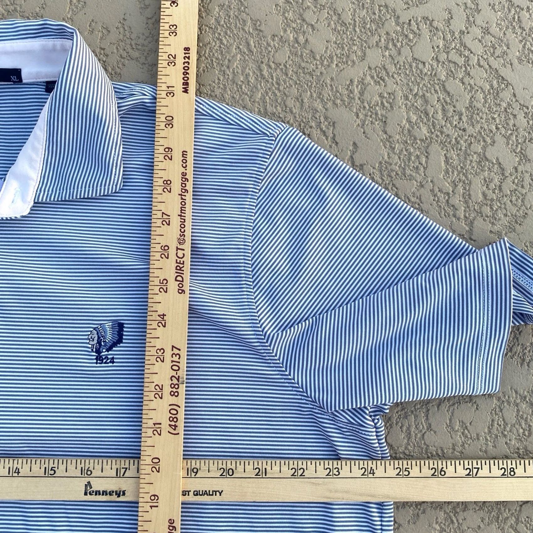 Vintage Greyson Golf Polo Shirt Mens XL Purple Stretch Performance Size US XL / EU 56 / 4 - 4 Thumbnail