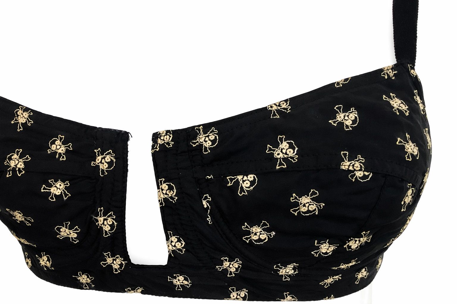 Jean Paul Gaultier Jean Paul Gaultier Skull Bustier Corset Crop Bra Top Size M / US 6-8 / IT 42-44 - 6 Thumbnail