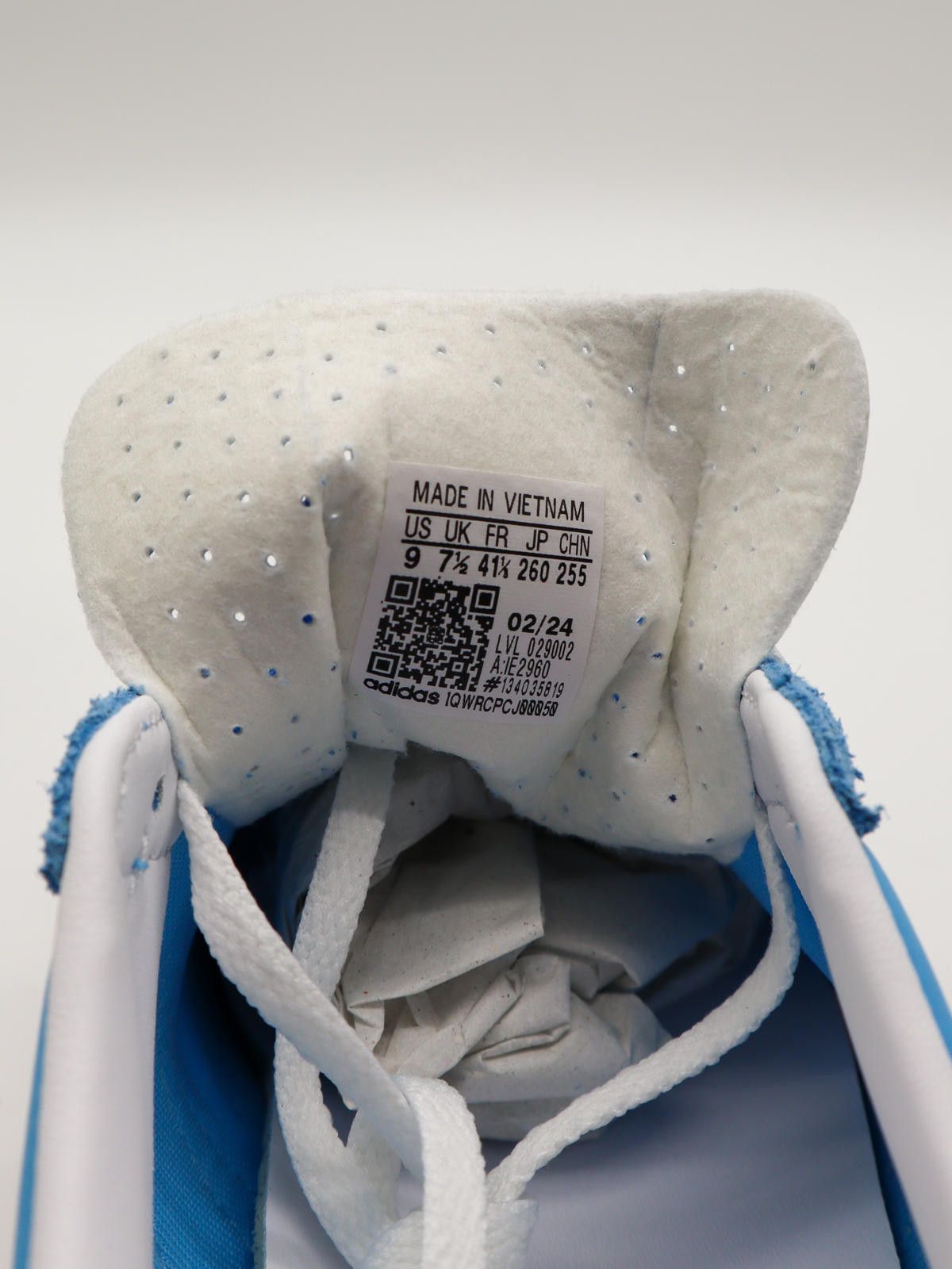 Adidas adidas Gazelle Indoor - Blue / Yellow - IE2960 – Size 7.5 Size US 8.5 / EU 41-42 - 7 Thumbnail
