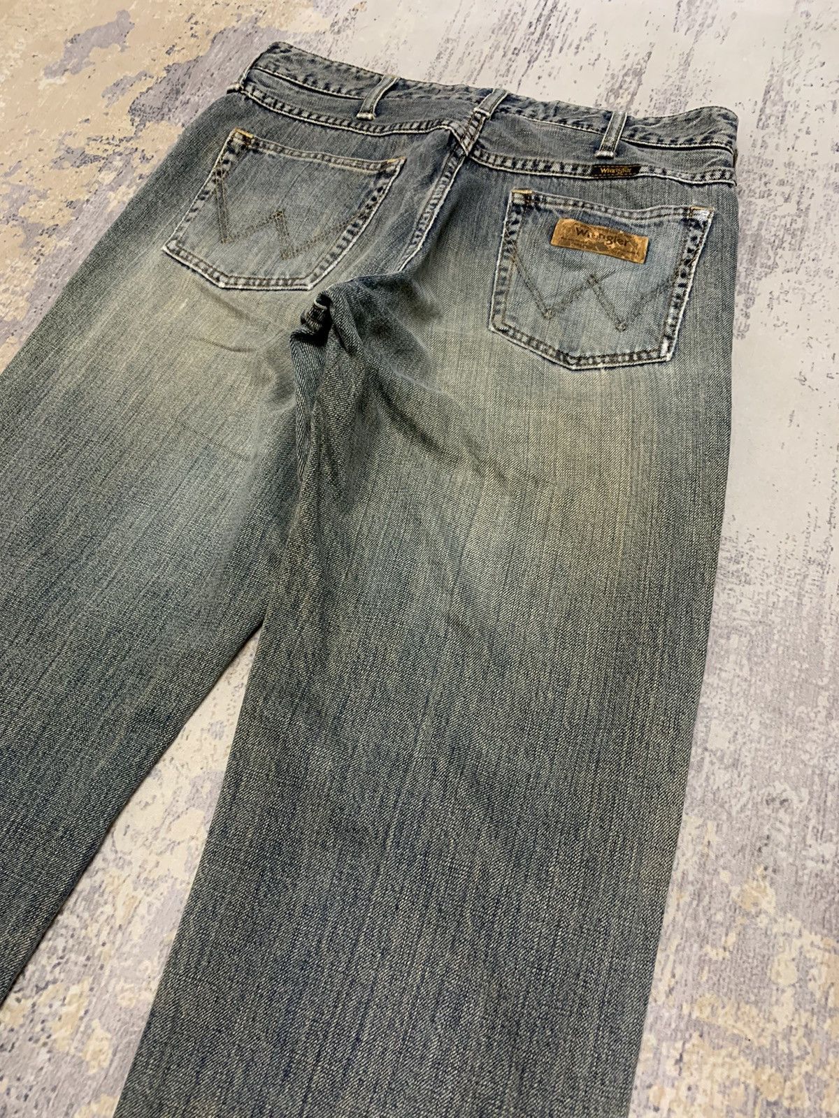 If Six Was Nine Vintage 90s Wrangler Jeans Rusty Straight Leg Denim Size US 30 / EU 46 - 11 Thumbnail