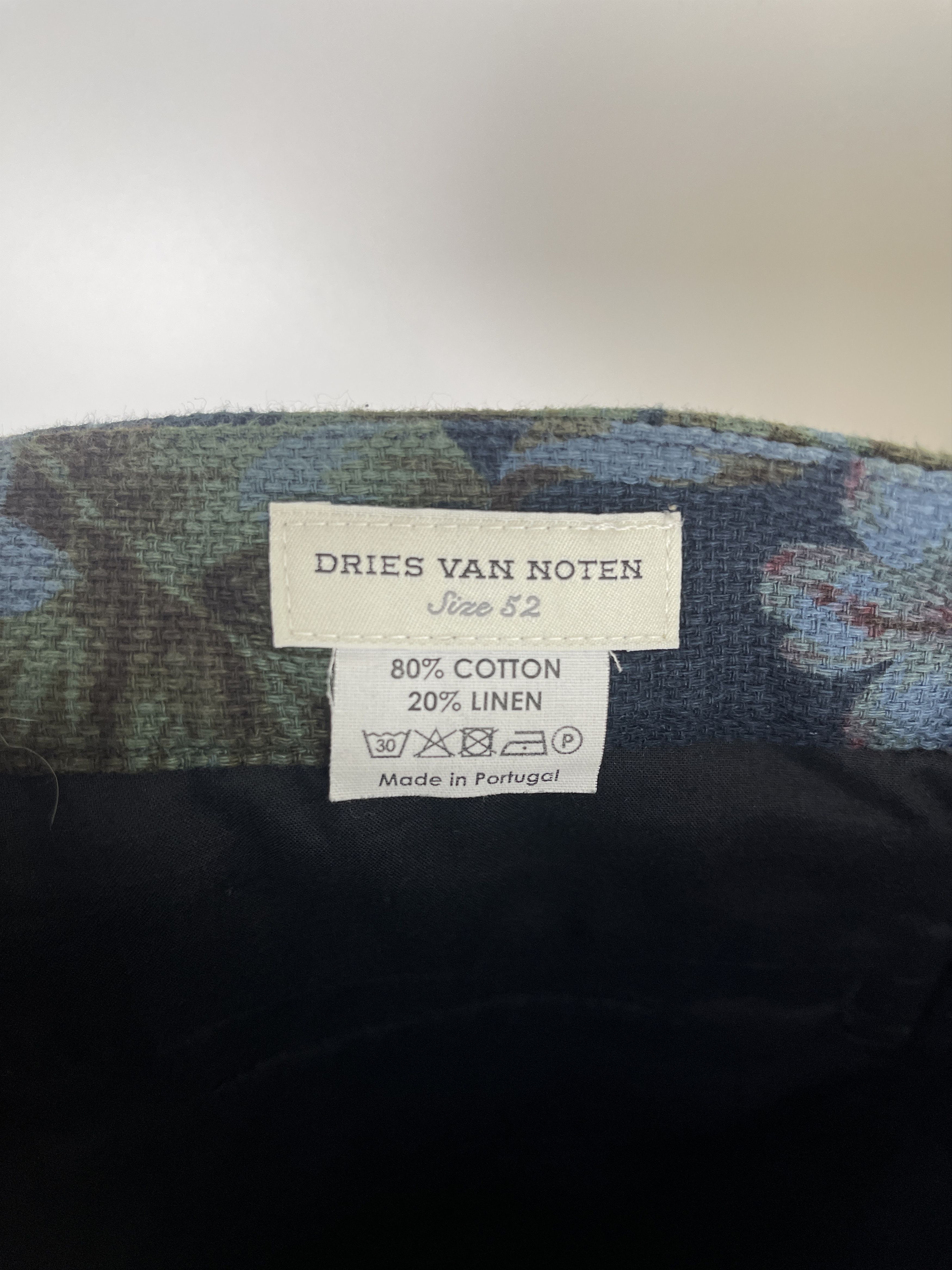 Dries Van Noten Dries Van Noten Floral Denim Pants Size US 34 / EU 50 - 2 Thumbnail