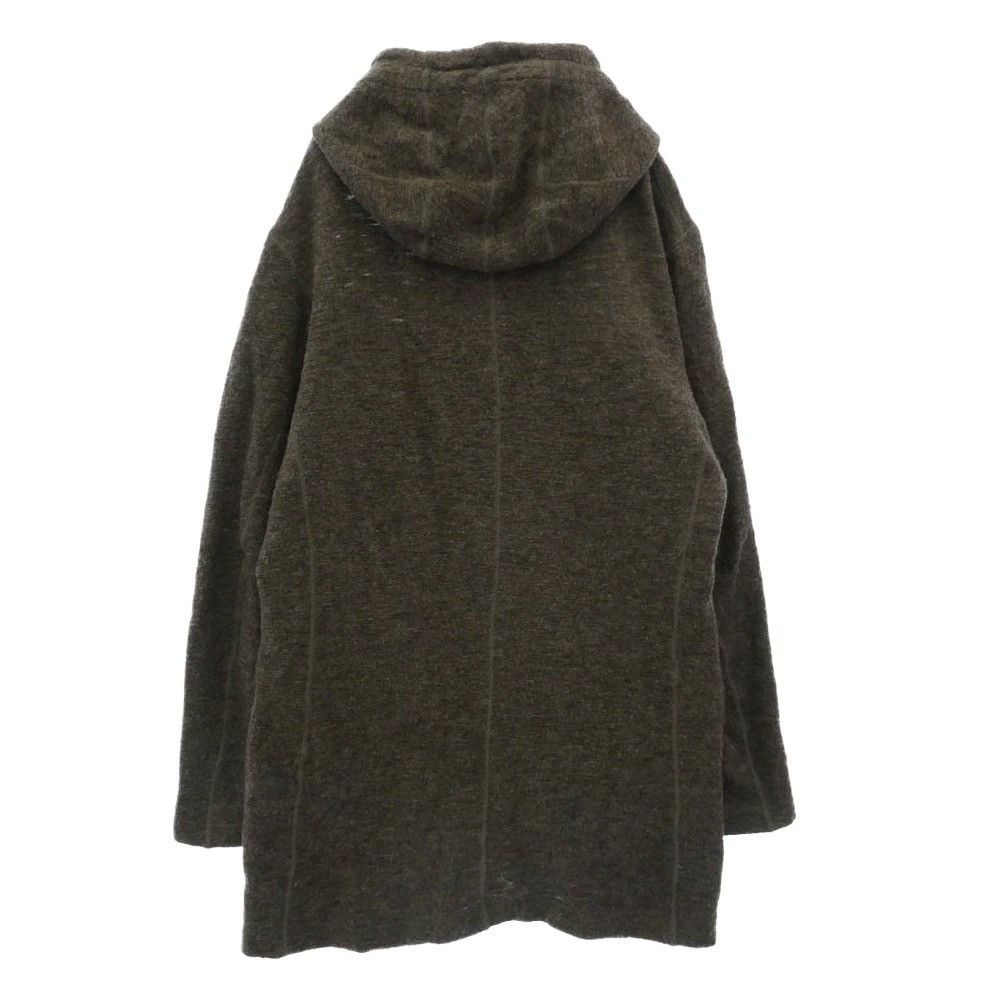 Yohji Yamamoto Y's Yohji Yamamoto Wool Hooded Long Coat jacket Size US L / EU 52-54 / 3 - 2 Thumbnail