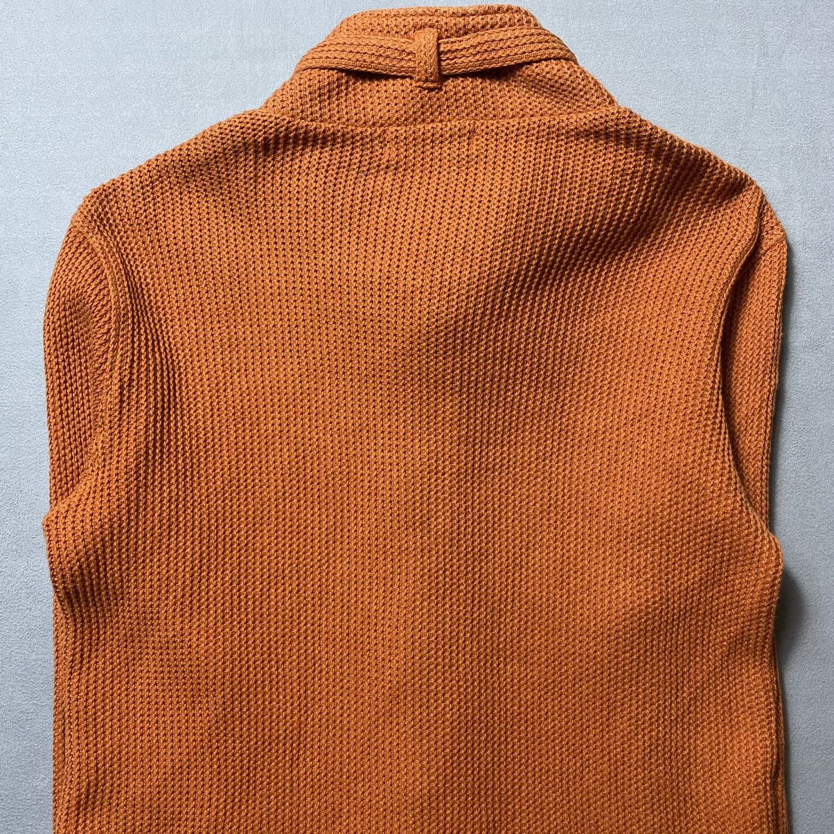 Tornado Mart Tornado Mart - Waffle Knit Belted Neck Size L / US 10 / IT 46 - 7 Thumbnail