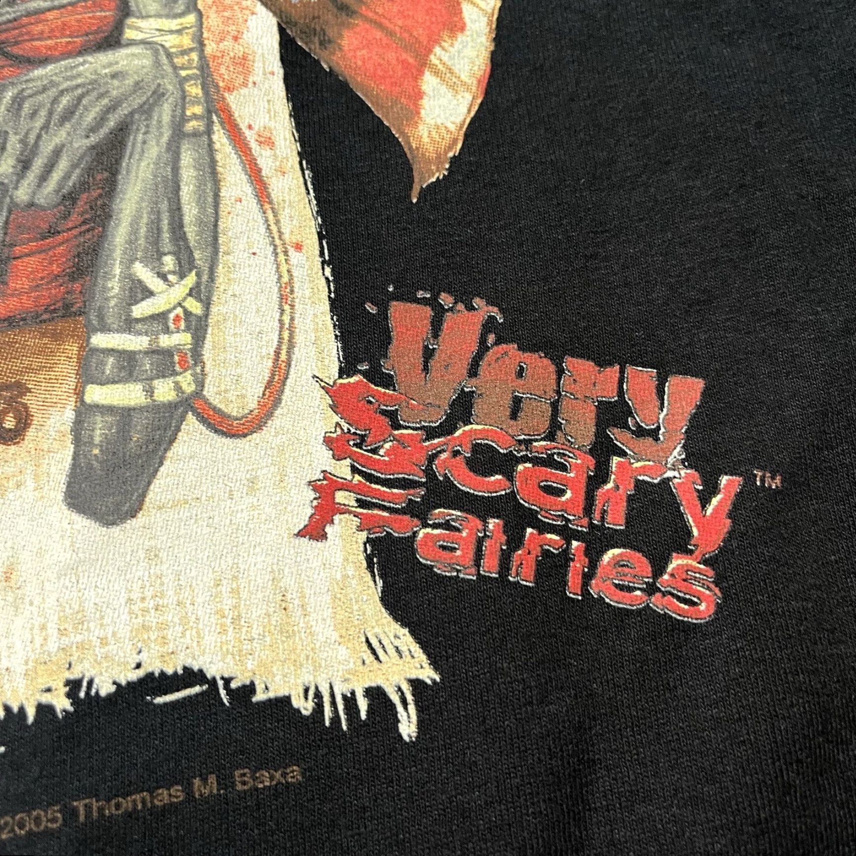 Vintage VINTAGE Thomas Baxa Magic The Gathering D&D Fairies Dark Art Y2K T-Shirt XL Size US XL / EU 56 / 4 - 4 Thumbnail