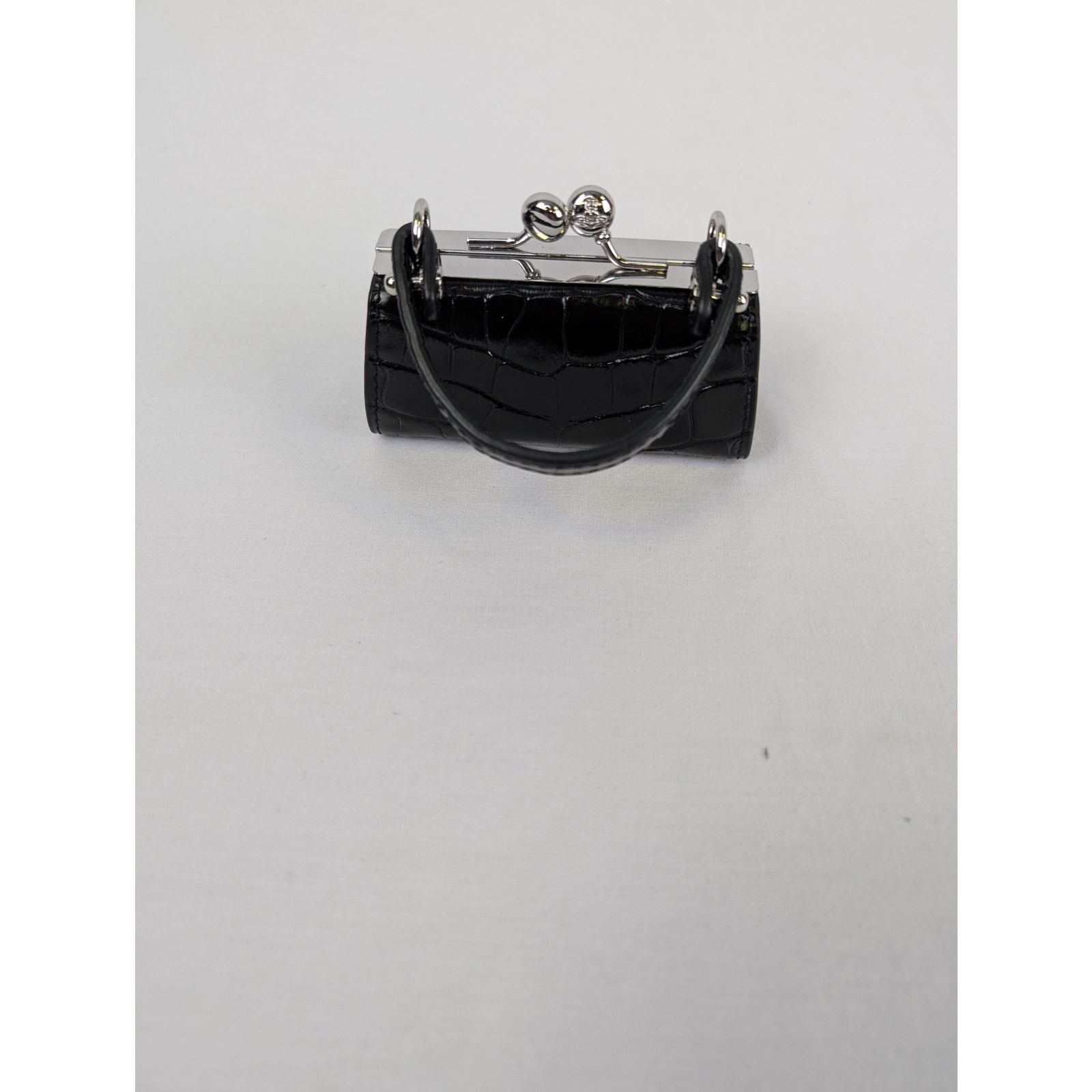 Vivienne Westwood o1rshd1 Size: OS / Crocodile Doll Bag in Black Size ONE SIZE - 6 Thumbnail