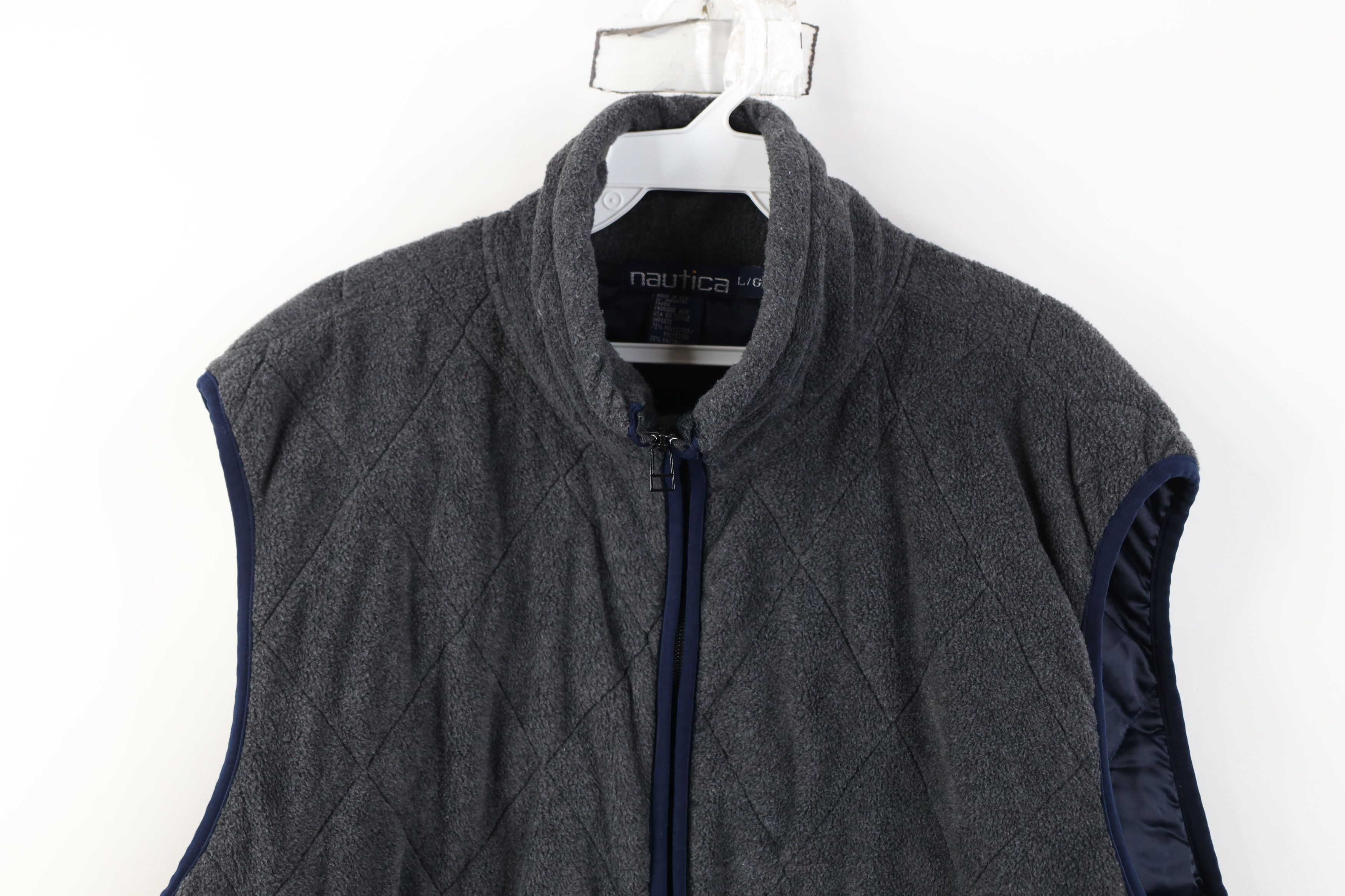 Nautica Vintage 90s Nautica Challenge Cup Sailing Fleece Vest Jacket Size US L / EU 52-54 / 3 - 2 Thumbnail